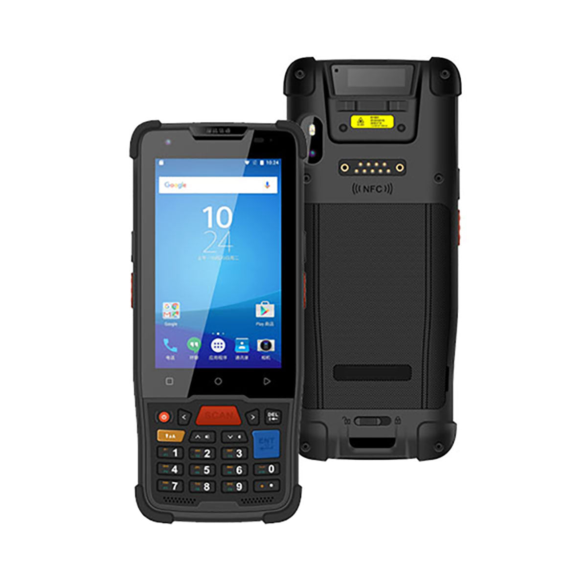 Netum M72 Android Barcode Scanner - 2D Handheld PDA with Touch Screen, WiFi, 4G & GPS - Ideal for Retail Inventory, Warehouse Management & Mobile POS Systems
