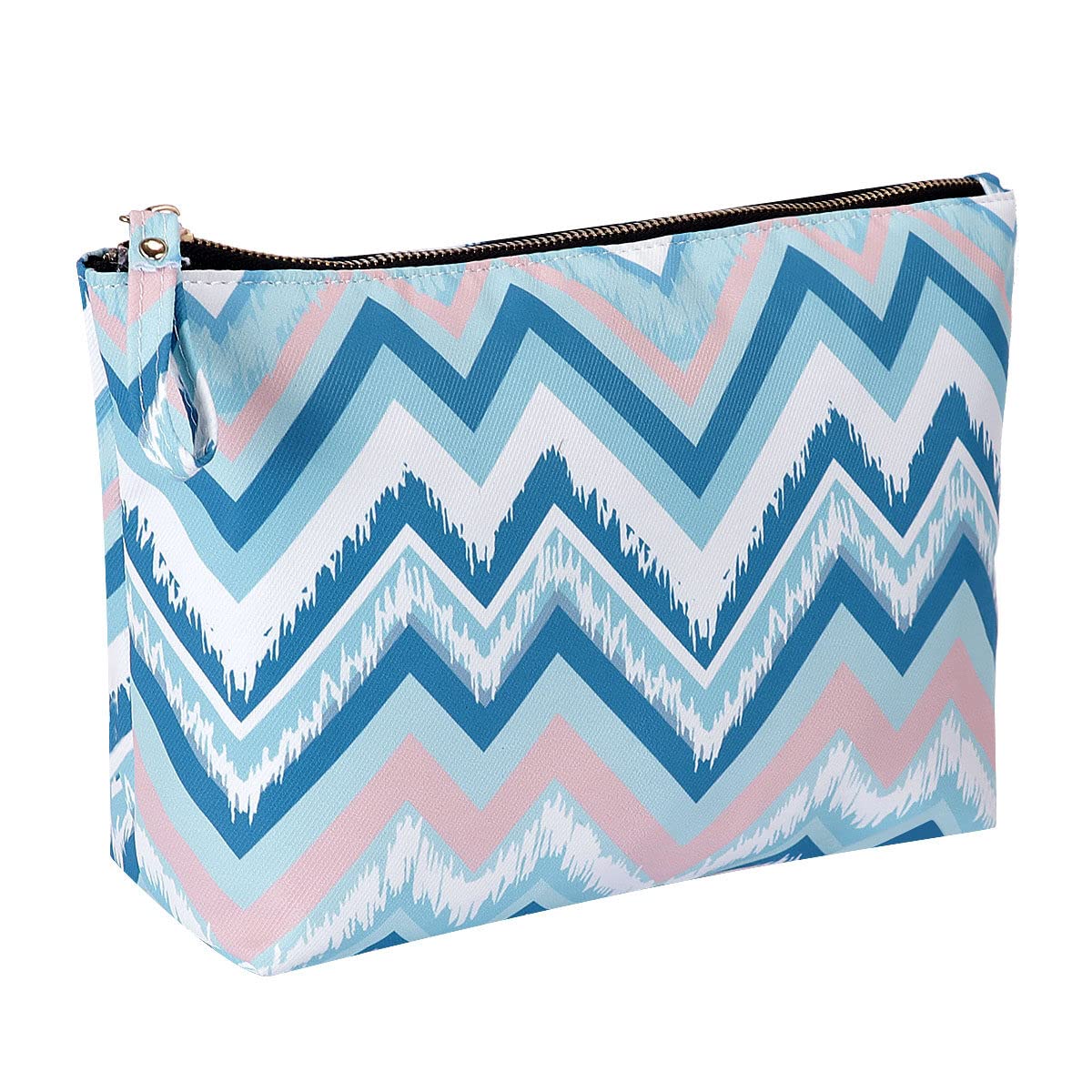 Kamo Makeup Bags for Women - Waterproof Cosmetic Organizer with Zipper, Travel Toiletry Bag, Pouch for Makeup Brushes & Pencils | Perfect for Travel, Gym, School & Daily Essentials Storage