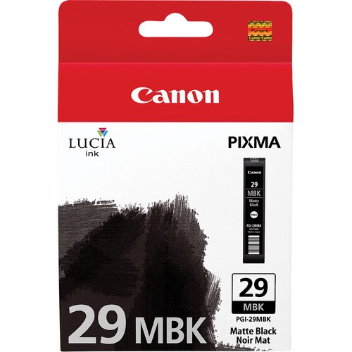 Canon PGI 29 Matte Black Ink Cartridge - High-Quality Printer Ink for Canon Printers | Perfect for Home, Office & Photo Printing