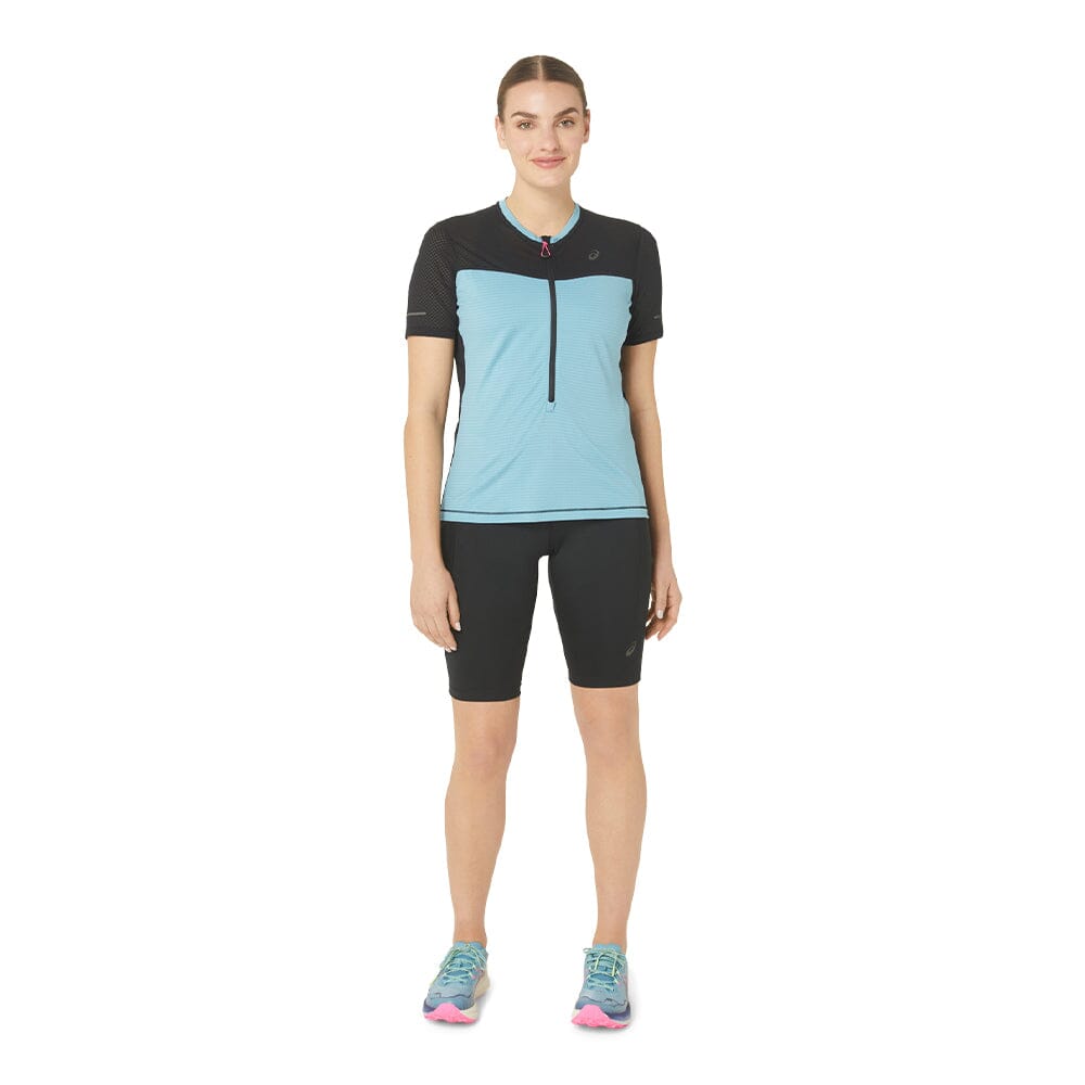 ASICS Women's Fujitrail Sprinter Running Tights - Lightweight Compression Pants for Trail Running, Hiking & Gym Workouts - Moisture-Wicking Athletic Leggings with High Waist Support