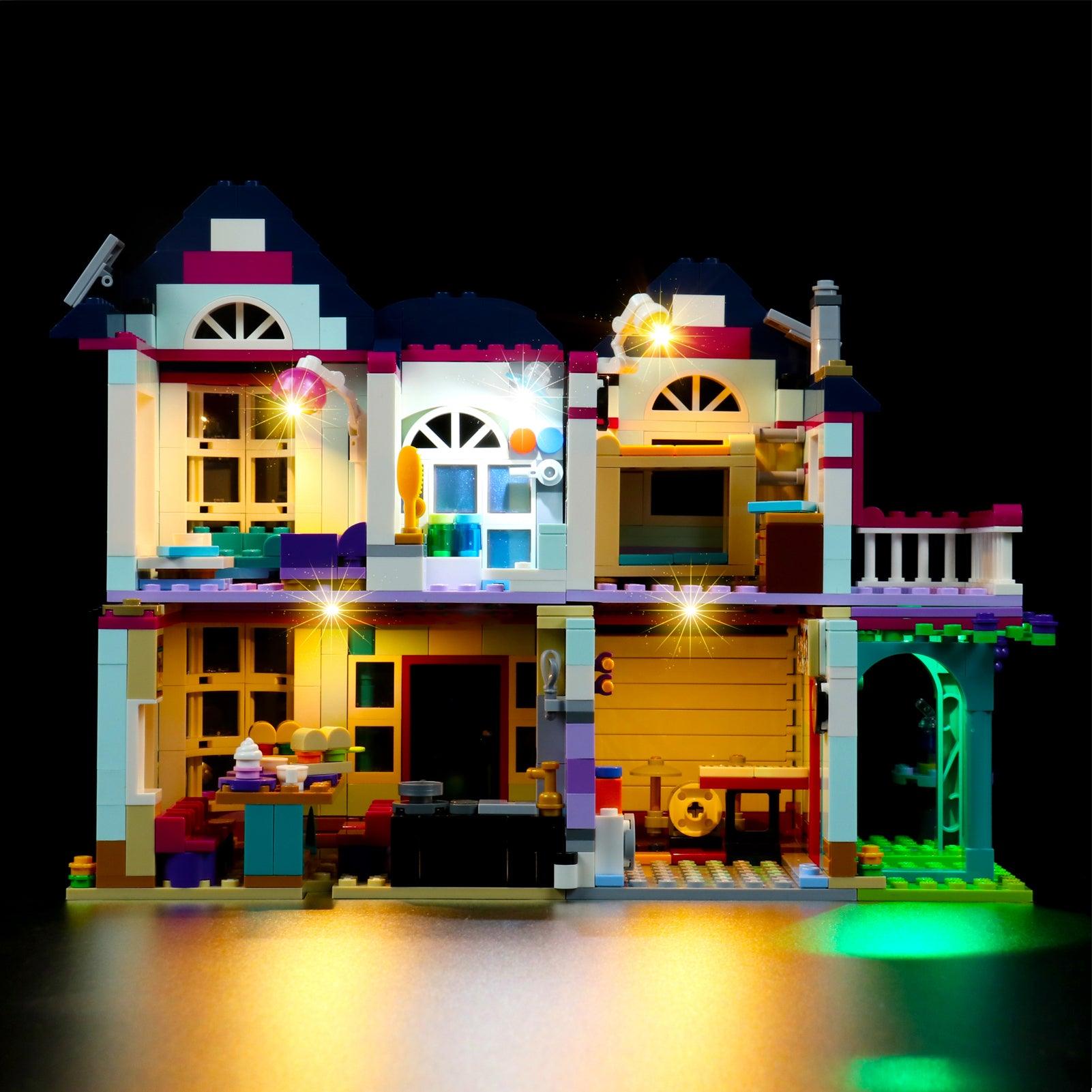 Best Light Kit for Lego Friends Andrea's Family House 41449 - DIY Lighting Set with Easy Installation - Perfect for Display & Nighttime Play
