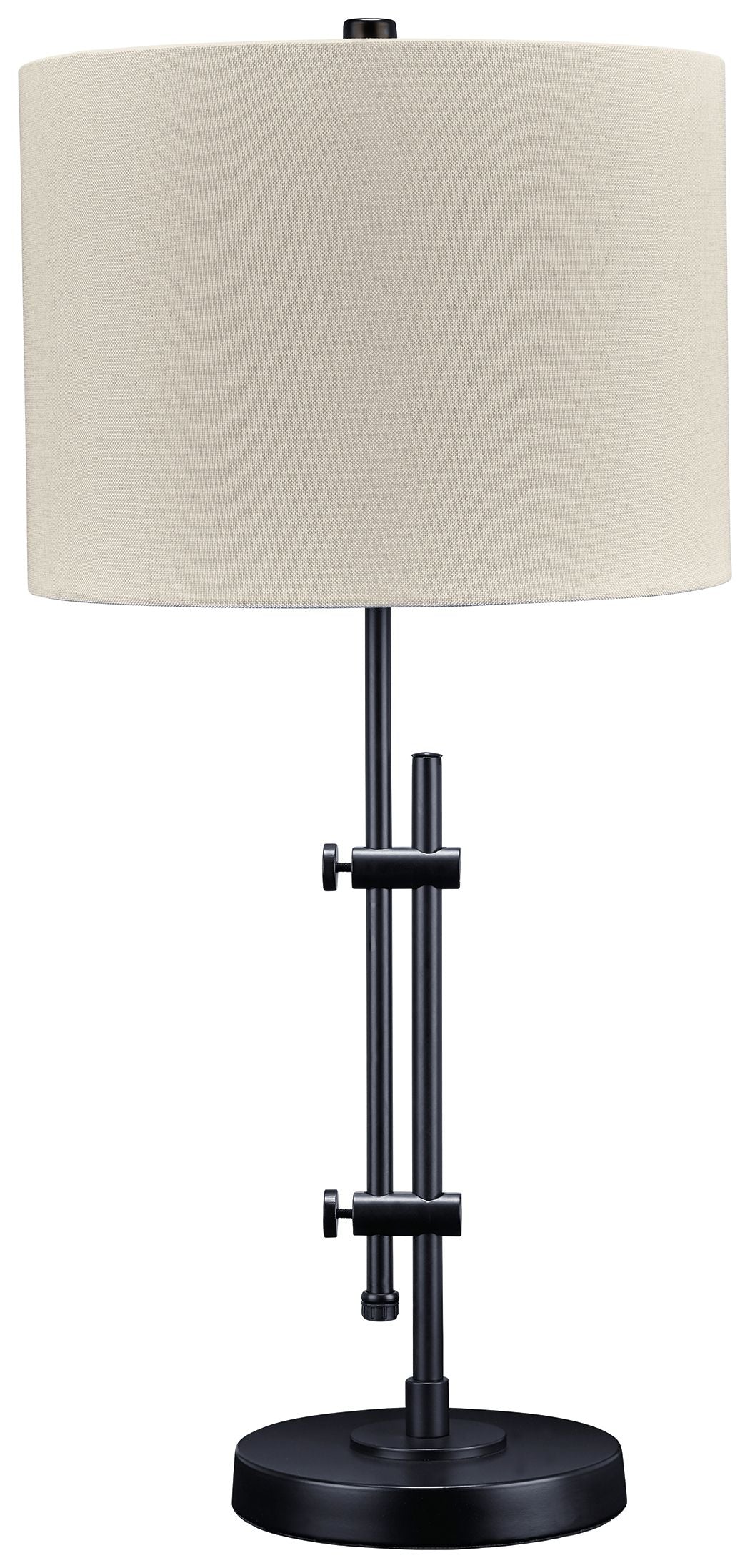 Baronvale Modern Metal Table Lamp - Adjustable Desk Light for Home Office, Bedroom, and Living Room - Stylish & Dimmable Reading Light with USB Port