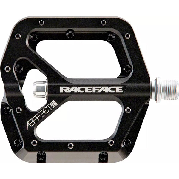 Aeffect Platform Pedal - Black - Durable Bike Pedals for Mountain & BMX Bikes - Perfect for Cycling, Commuting & Off-Road Adventures