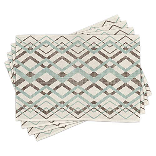 Cream Almond Green Brown