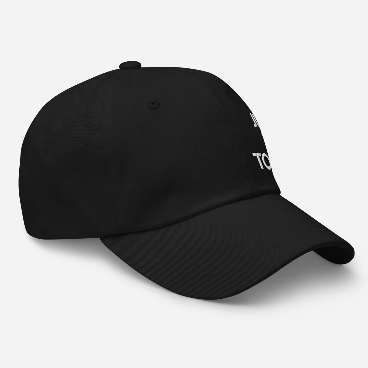 Just for Today Embroidered Classic Dad Hat - Adjustable Cotton Baseball Cap for Men & Women - Perfect for Outdoor Activities, Sports, and Casual Wear
