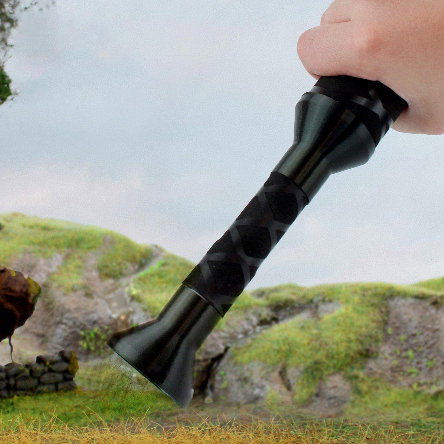 WWScenics Pro Grass Detailer Static Grass Applicator Starter Kit - Model Railway Scenery, Diorama & Flocking Tool for Realistic Grass Effects - Perfect for Train Sets, Wargaming & Miniature Landscapes