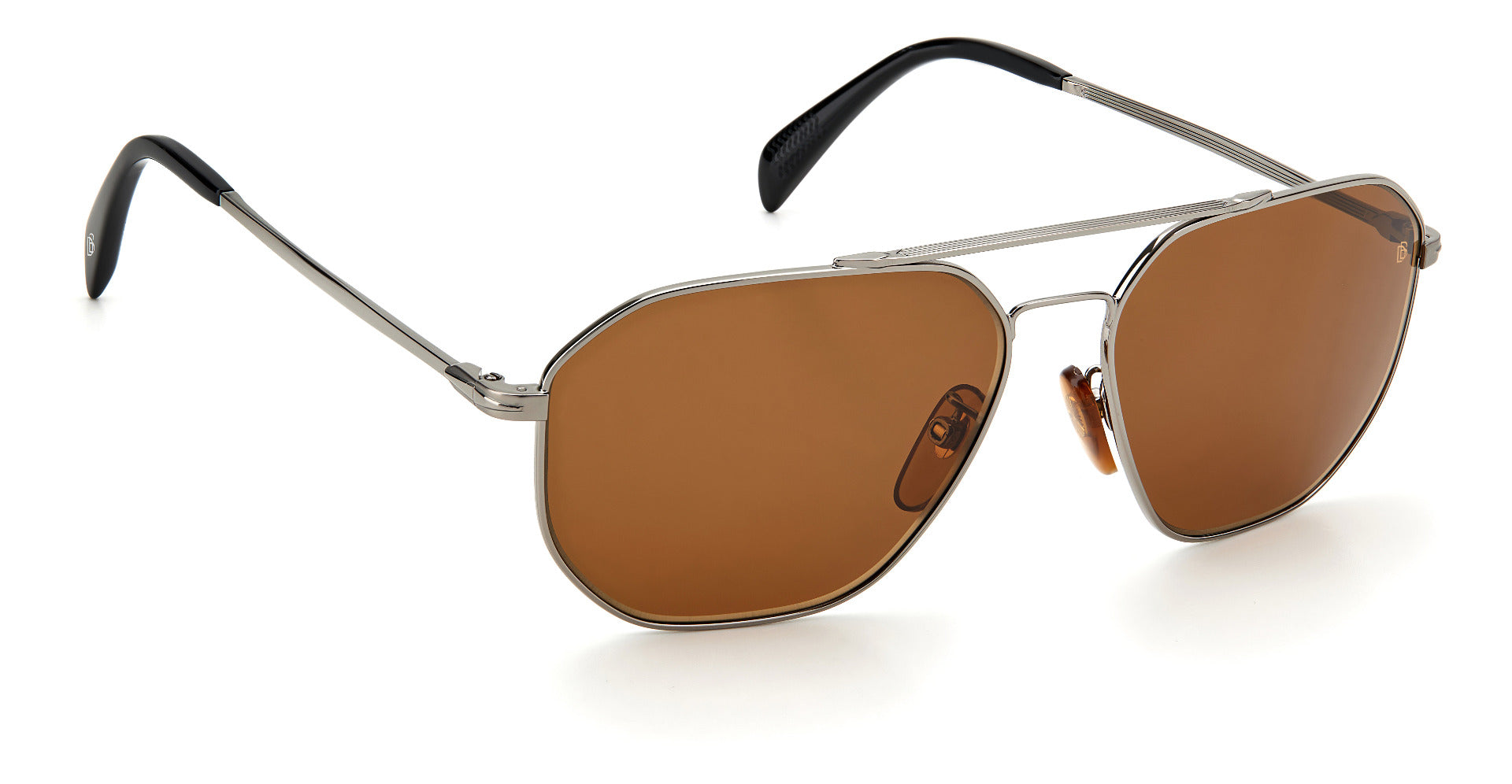 David Beckham DB1041/S Men's Sunglasses - Polarized UV Protection Aviator Style for Outdoor Sports & Driving