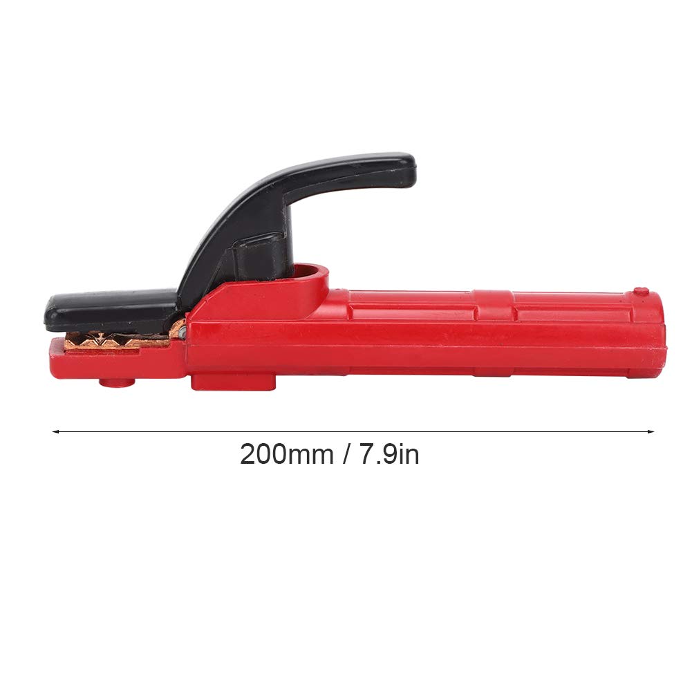 Agatige 300A Welding Electrode Holder - Copper Insulated Clamp with Comfort Grip for Arc Welding Machines | Professional Welding Pliers Tool for Metal Repair & DIY Projects