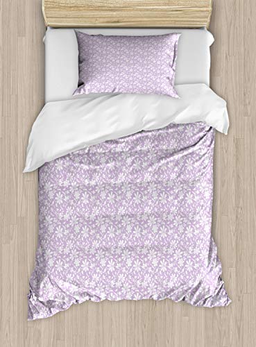 Lilac and White