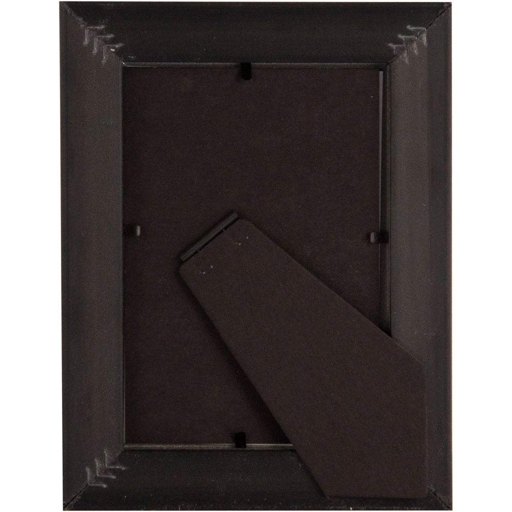 Frame USA Simply Poly Series 4x6 Polystyrene Poster Frames (Black) - Lightweight Wall Decor for Photos, Artwork & Certificates - Perfect for Home, Office & Classroom Display