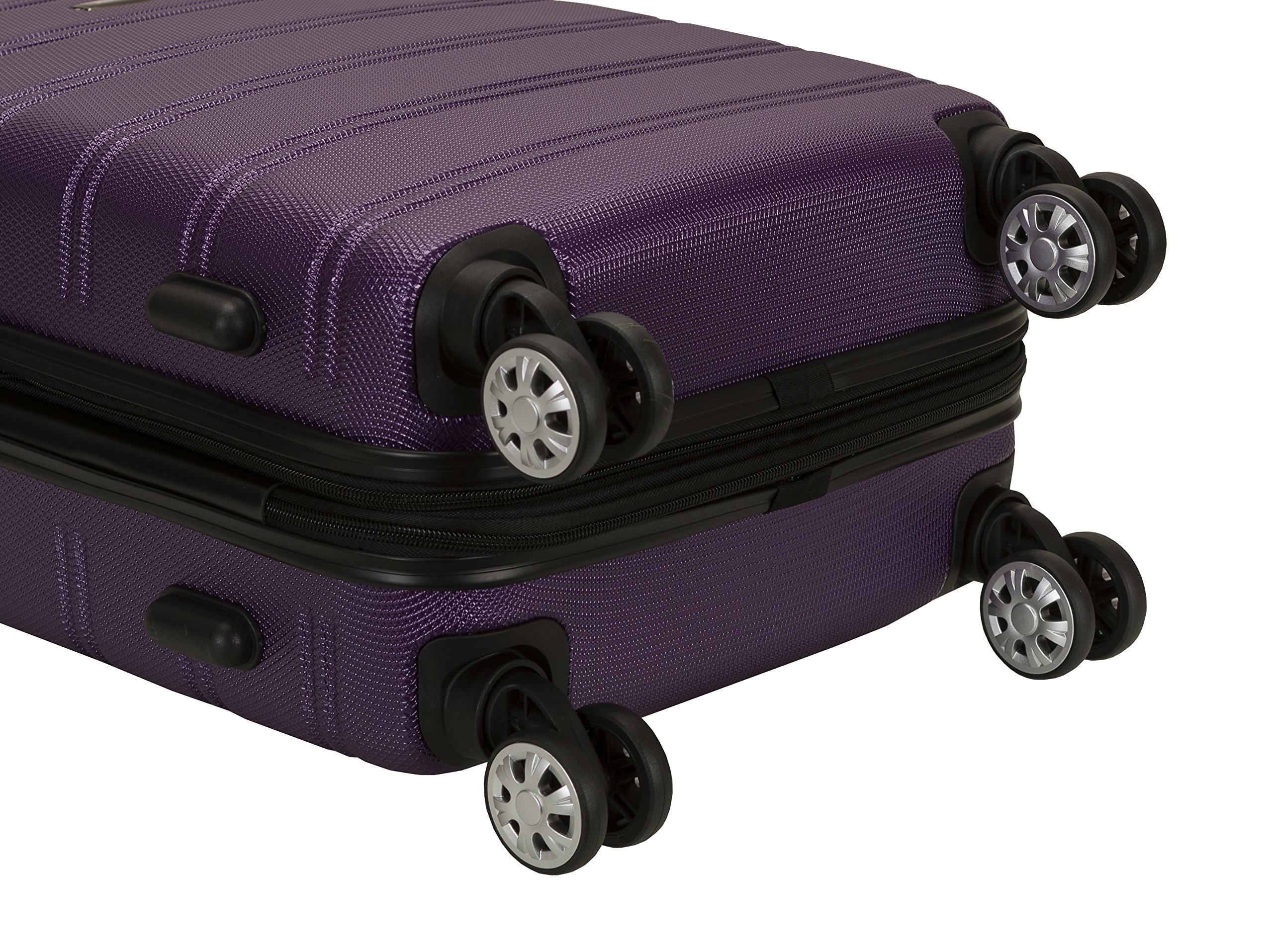 Rockland Melbourne 2-Piece Hardside Expandable Luggage Set with 360° Spinner Wheels (20