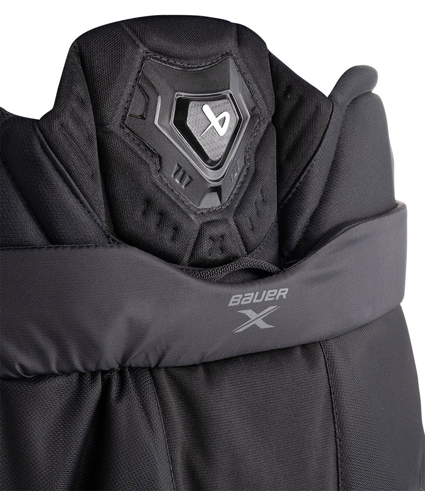 Bauer X 2024 Senior Ice Hockey Pants - Protective Hockey Gear for Men & Women - Perfect for Ice Skating, Hockey Games & Training Sessions