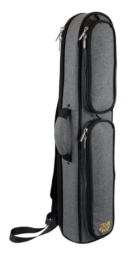 Tom & Will 36SSX-315 Professional Soprano Saxophone Case - Lightweight Durable Gig Bag for Musicians, Students & Performers - Perfect for School Bands, Jazz Ensembles & Travel Protection
