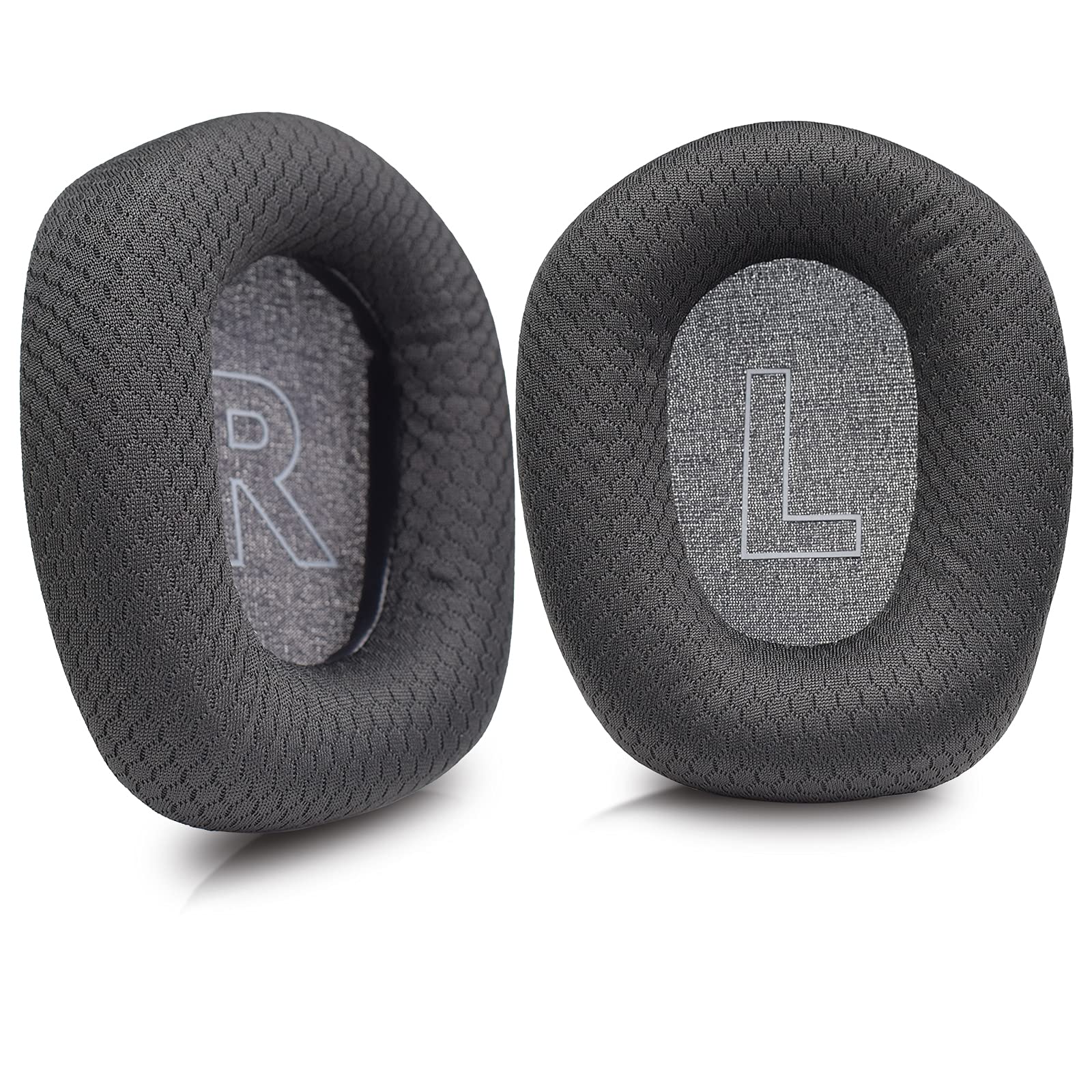 MOLGRIA Replacement Ear Pads Cushion for Logitech G733 Wireless Gaming Headset - Soft Fabric Earpads (Black) - Perfect for Long Gaming Sessions & Noise Isolation