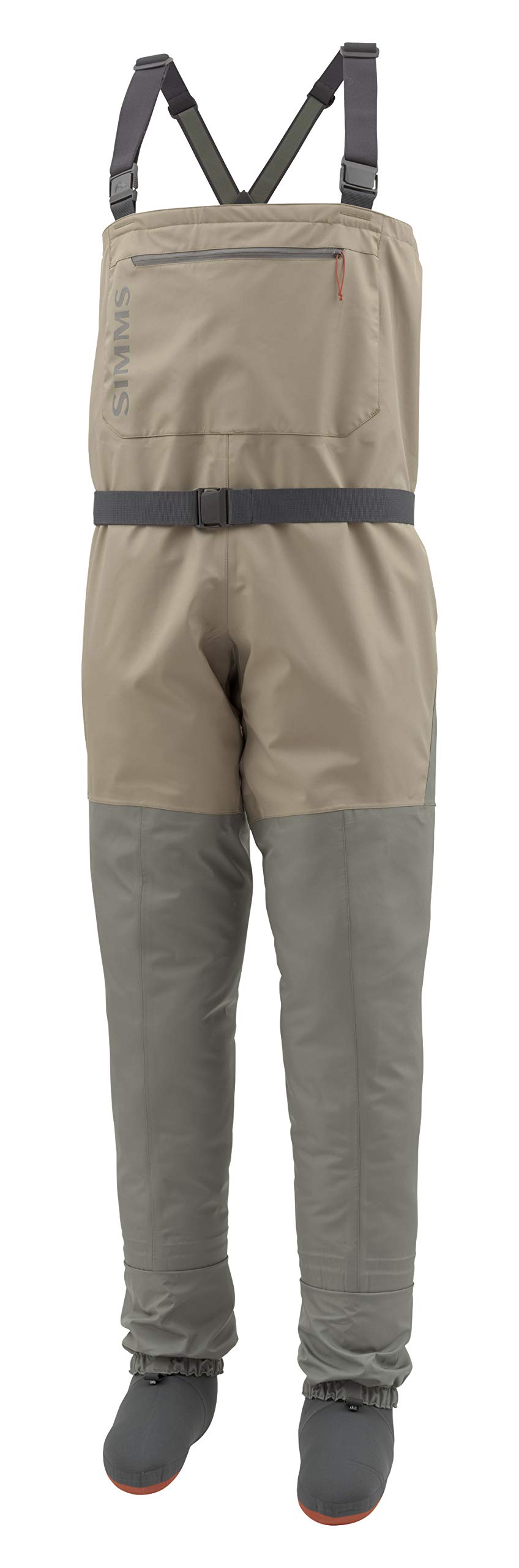 Simms Men's Tributary Stockingfoot Waterproof Chest Fishing Waders – Durable & Comfortable for Fly Fishing, River Wading & Outdoor Adventures