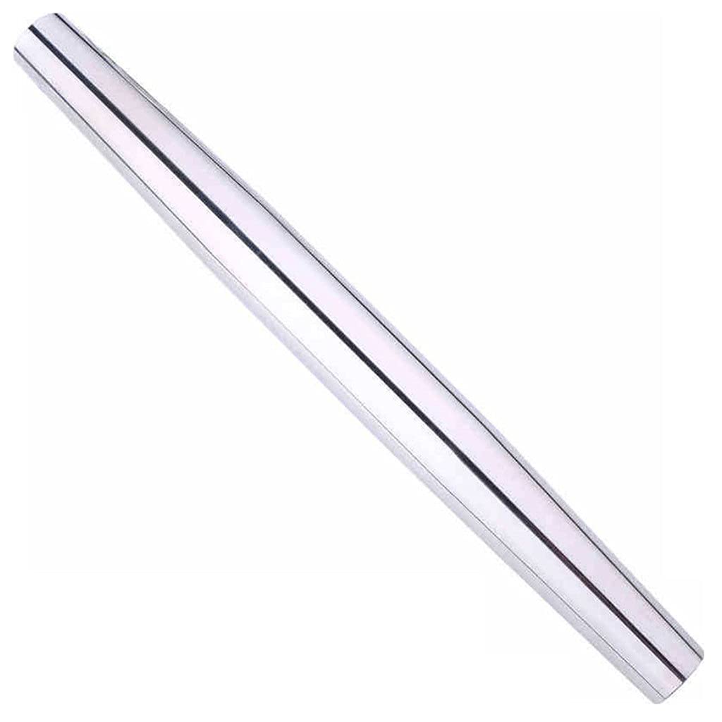 Premium 304 Stainless Steel Rolling Pin for Baking - Professional Pastry Dough Roller for Fondant, Cookies, Pies & Bread Making - Ideal Kitchen Tool for Home Bakers & Pastry Chefs (Perfect for Wedding Cakes, Holiday Baking & Cooking Classes)