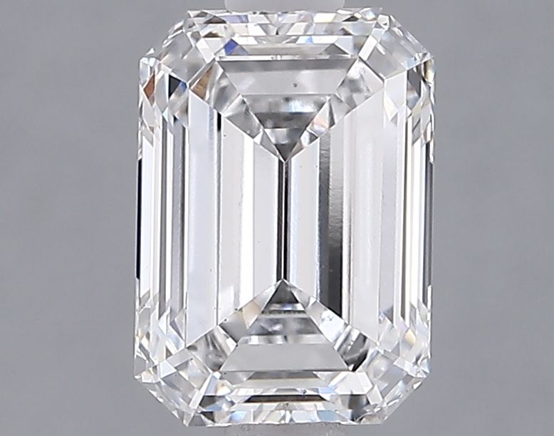 1.95 Carat D Color VS1 Clarity Emerald Cut Lab-Grown Diamond for Engagement Rings & Fine Jewelry