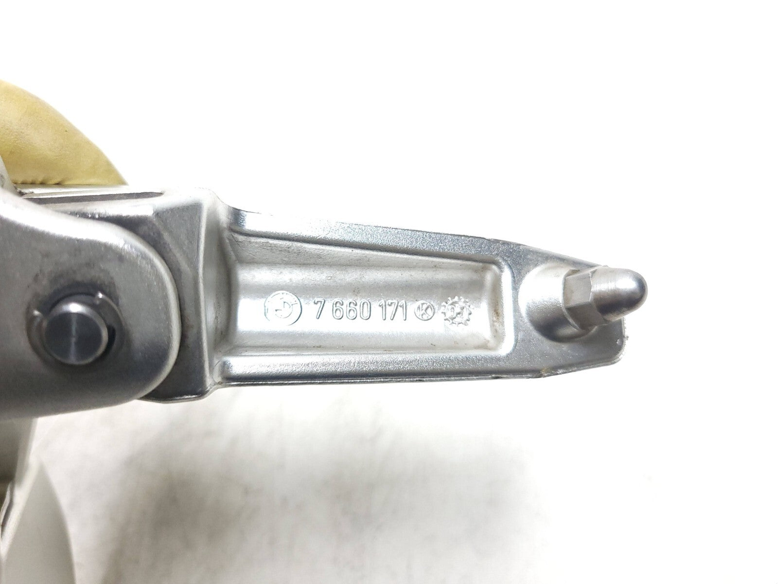 Genuine OEM BMW K1200R K1200 Left Front Foot Peg Replacement Part 05-08 - Perfect for Motorcycle Repair & Riding Comfort
