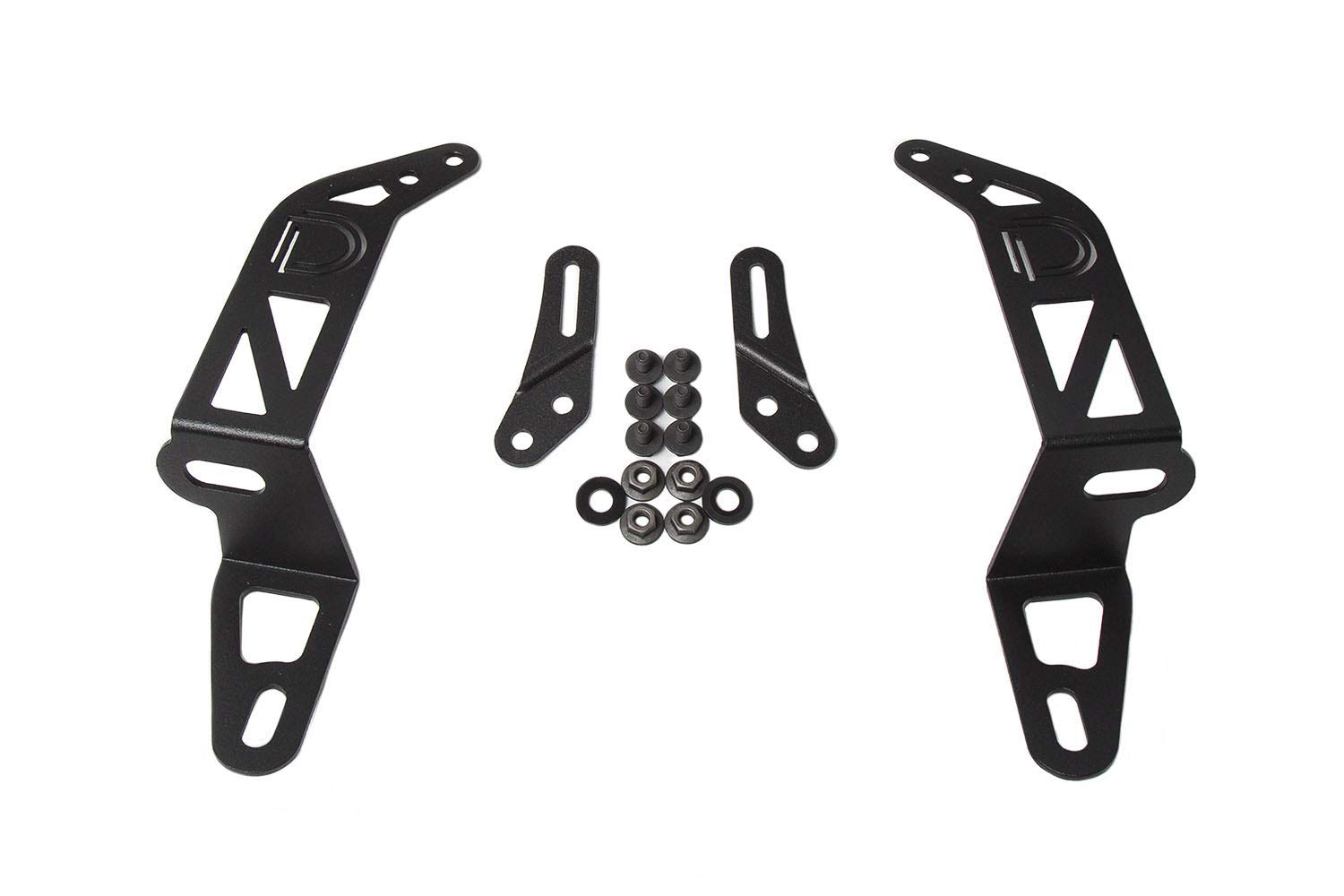 Diode Dynamics SS30 Bumper Bracket Kit DD6027 - Compatible with 2018-2020 Jeep Wrangler & Jeep Gladiator - Durable Off-Road LED Light Mounting Solution for Adventure & Night Driving