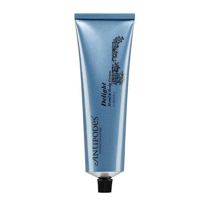Antipodes Delight Hand & Body Cream - Organic Moisturizing Lotion for Dry Skin - Perfect for Daily Hydration & Spa Relaxation at Home