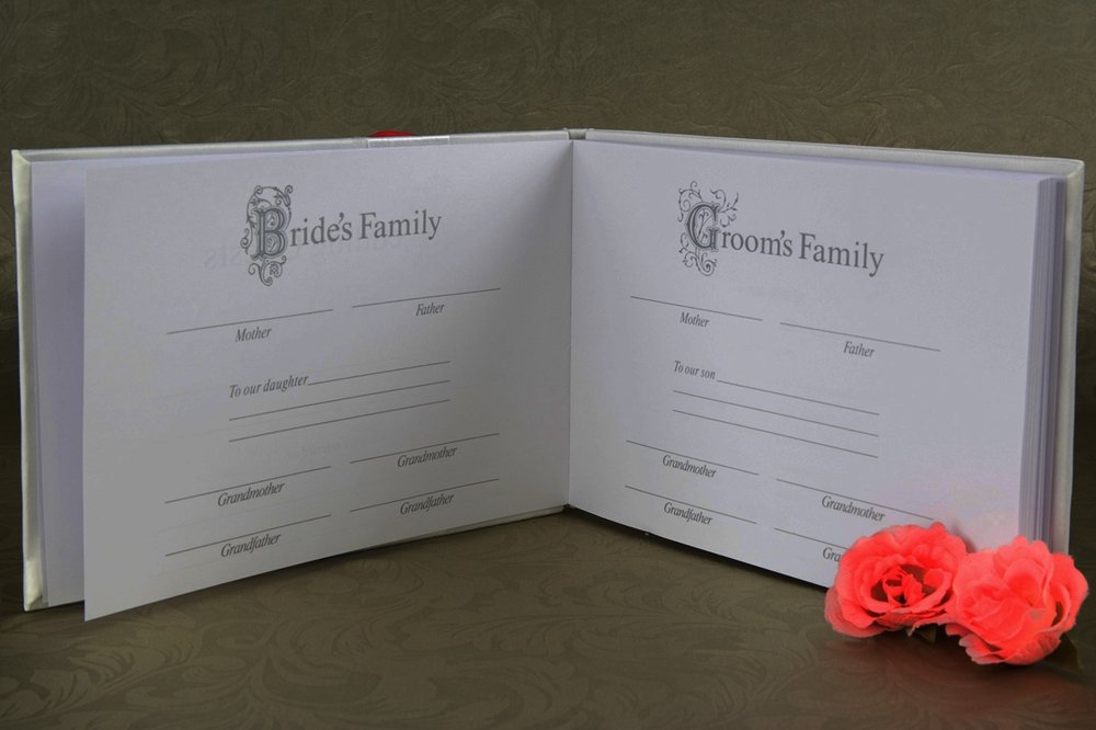 Elegant Purple Knot Wedding Guest Book Set with Rhinestone Decor and Pen - Perfect for Bridal Showers, Receptions, and Anniversary Celebrations