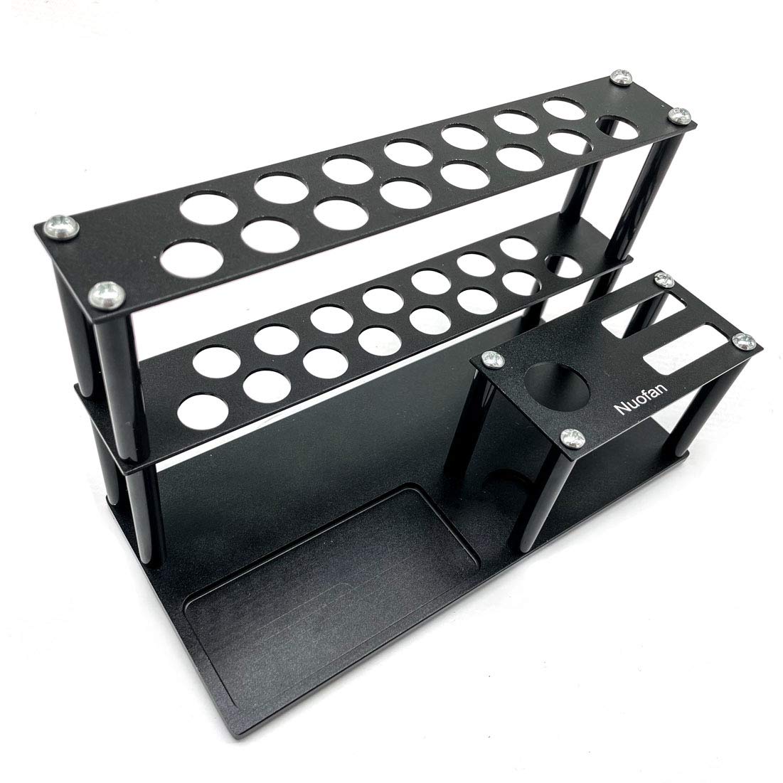Premium Screwdriver Organizer Storage Rack Kit - Built-in Screw Tray & Pliers Holder for Hex/Cross Screwdrivers | Perfect for RC Tools, Workshop & DIY Projects