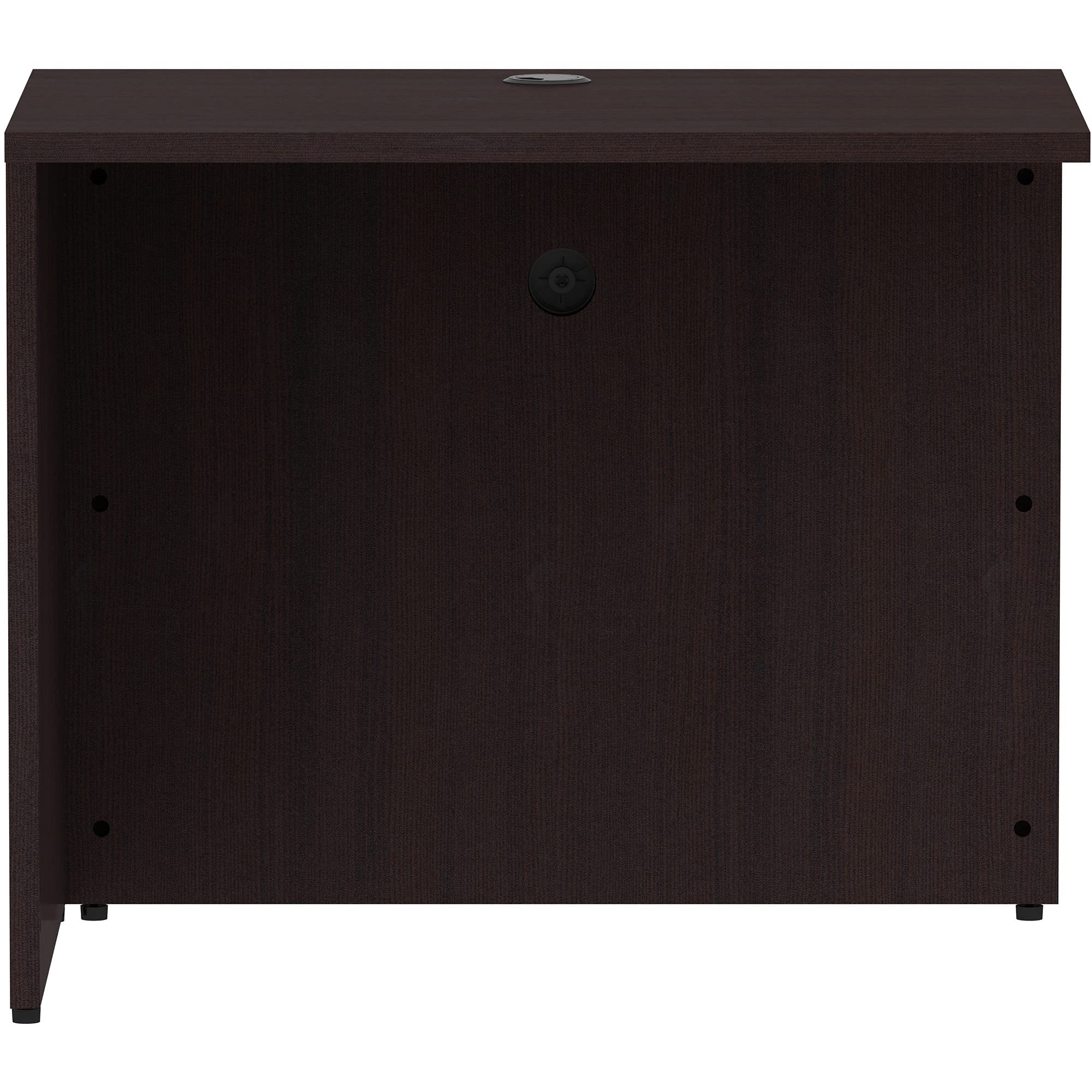 Lorell Espresso Laminate Desk - Home Office Workstation