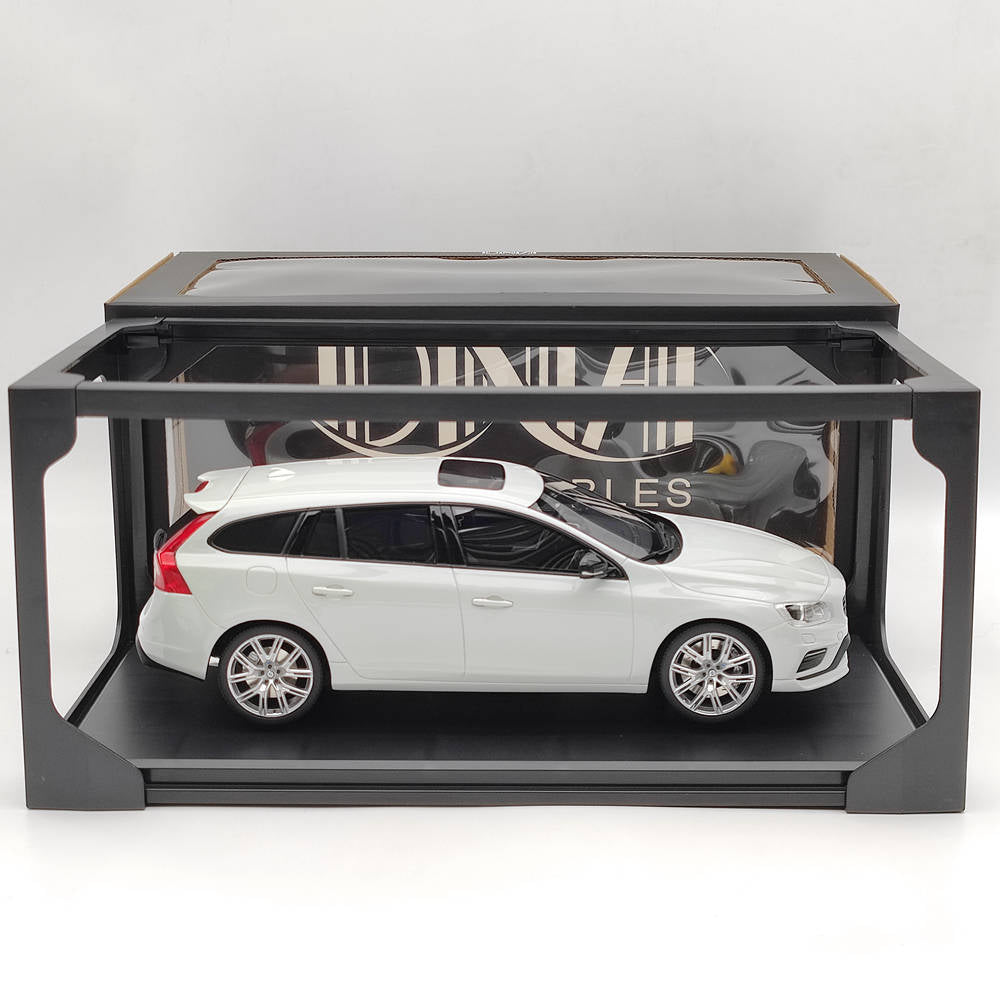 1/18 Scale Volvo V60 Polestar Engineered Resin Die-Cast Model Car - White Collectible Toy for Adults & Kids | Perfect for Display, Gifts & Car Enthusiast Collections