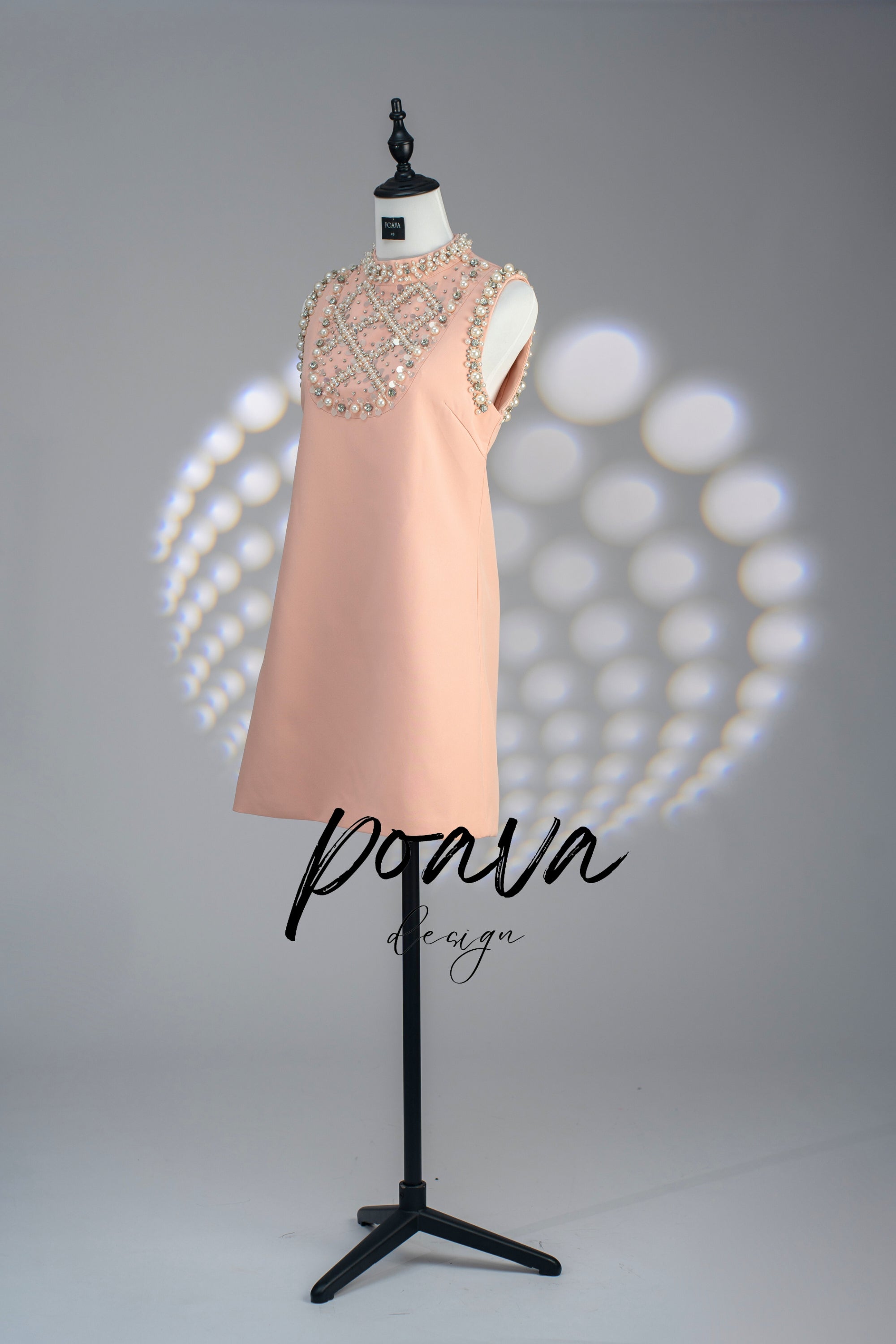 Cesca Embellished Sleeveless Mini Dress - Women's Fashion Party Cocktail Dress for Night Out & Special Occasions