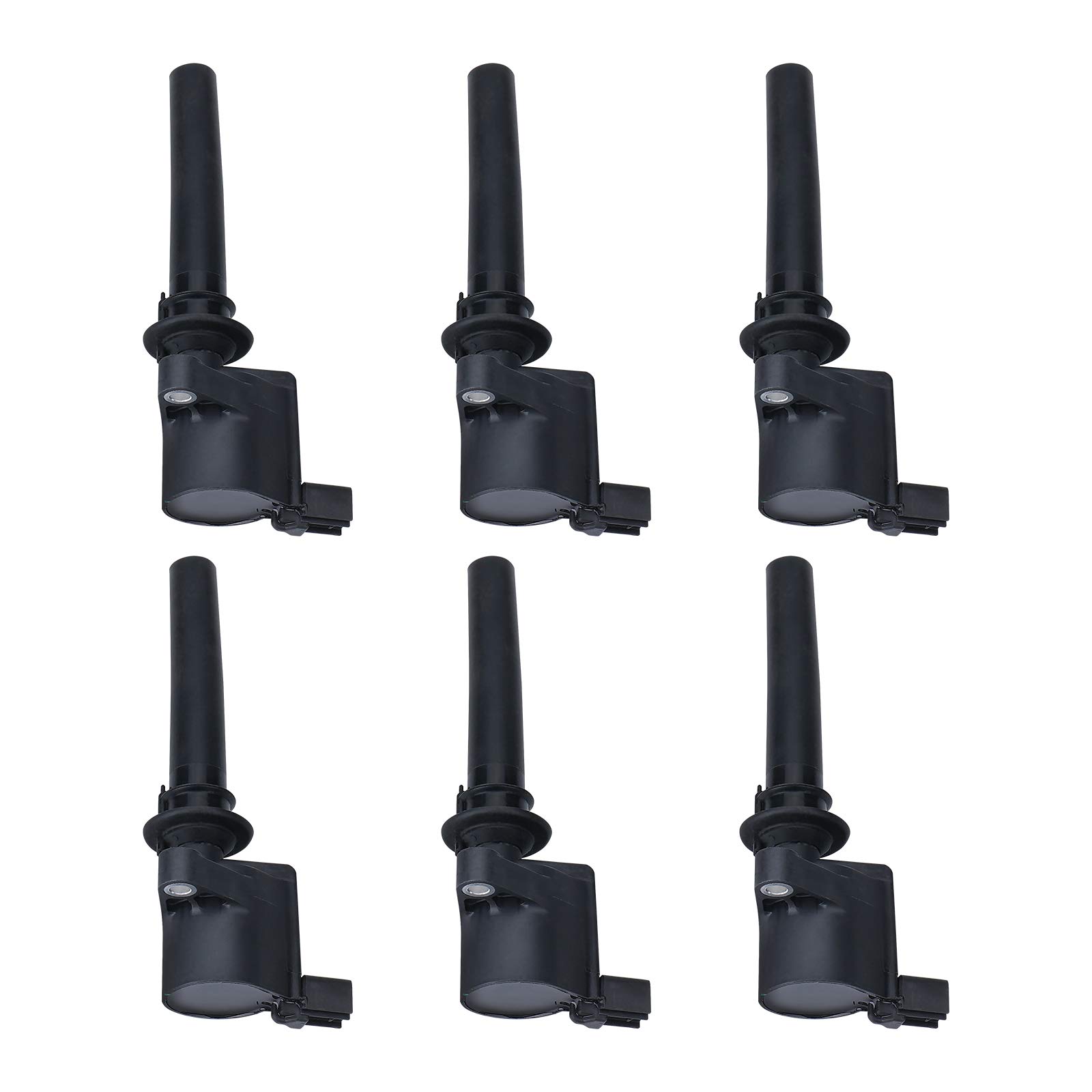 DRIVESTAR Ignition Coil Pack Replacement for 2001-2008 Ford Escape, 2005-2007 Ford Five Hundred, 2001-2011 Mazda Tribute 3.0L V6 - Compatible with DG513 C1458 FD502 DG500 - Perfect for Engine Performance & Smooth Driving