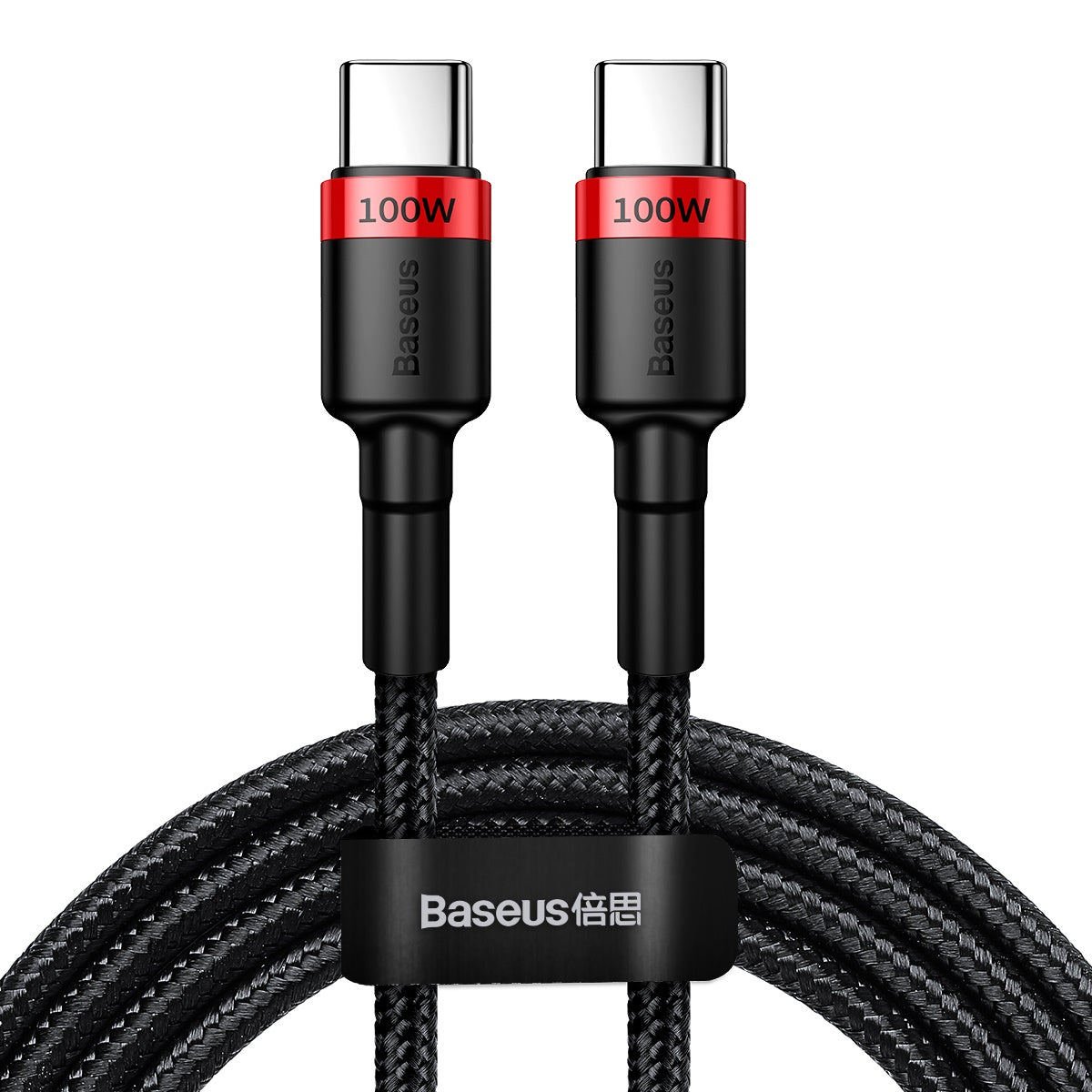 Baseus PD 100W USB C to USB C Fast Charging Cable 6.6ft (2M) - QC3.0 Certified Type C Charger Cord for MacBook Pro/Air, iPad Pro, Galaxy S23/S22, iPhone 15/14 - Perfect for Travel, Office & Home Charging