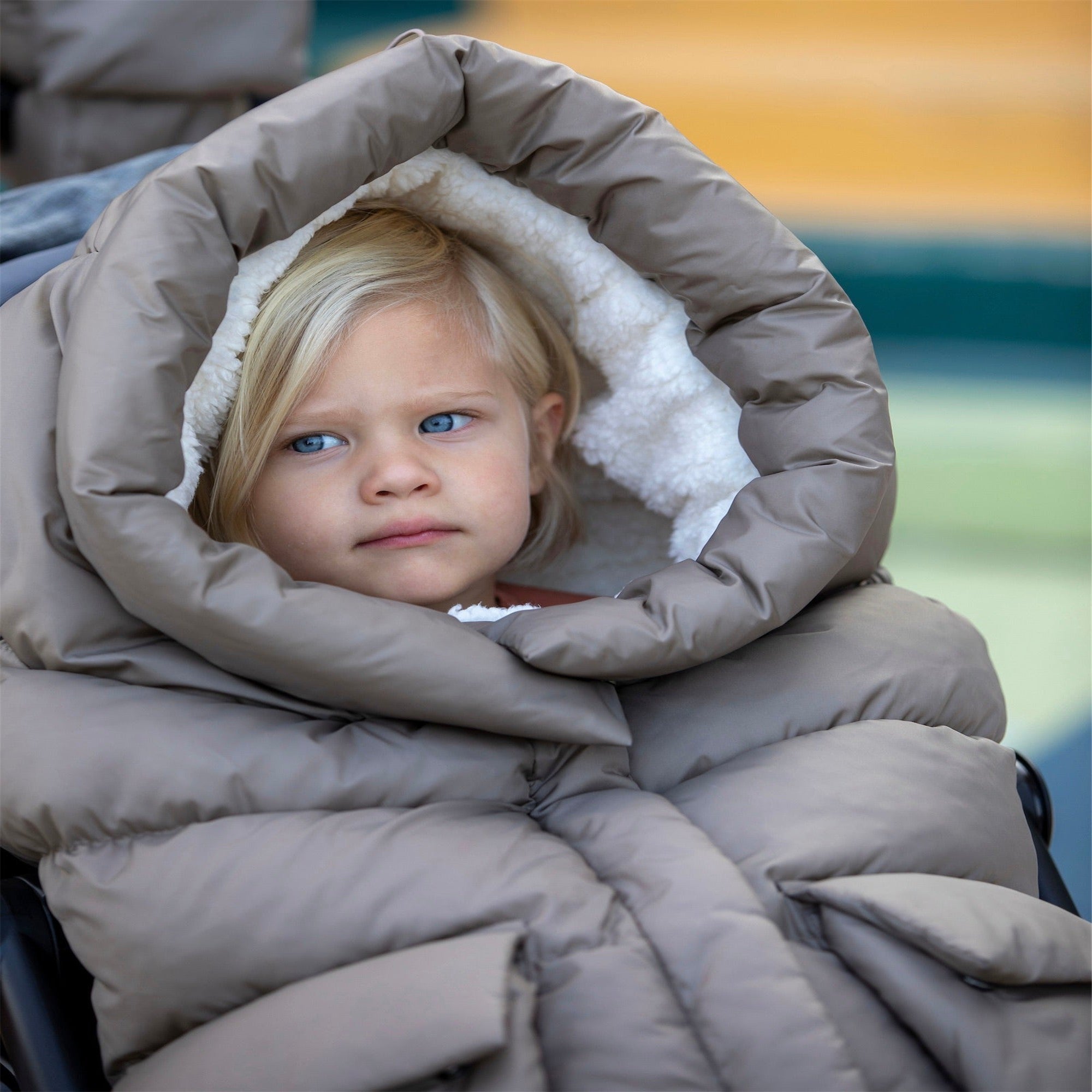 7AM Enfant Evolution 212 Baby Blanket - Soft Oslo Cloud Design for Strollers, Car Seats & Nursery - Premium Comfort for Infants & Toddlers