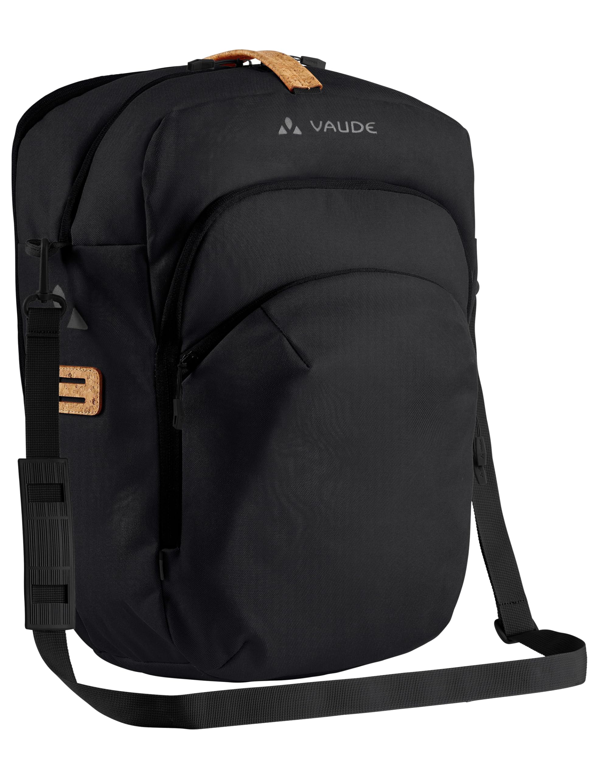 VAUDE Uni eBack Single Bike Bag - Waterproof Cycling Pannier for Commuting, Touring & Outdoor Adventures