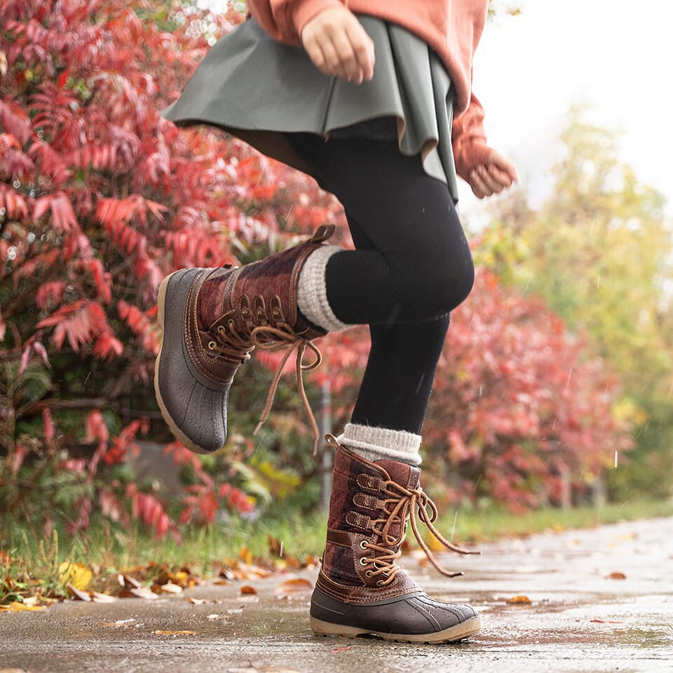 KAMIK Sierra Kids' Snow Boots - Waterproof Winter Boots for Boys & Girls | Perfect for Snow Play, Hiking & Outdoor Adventures