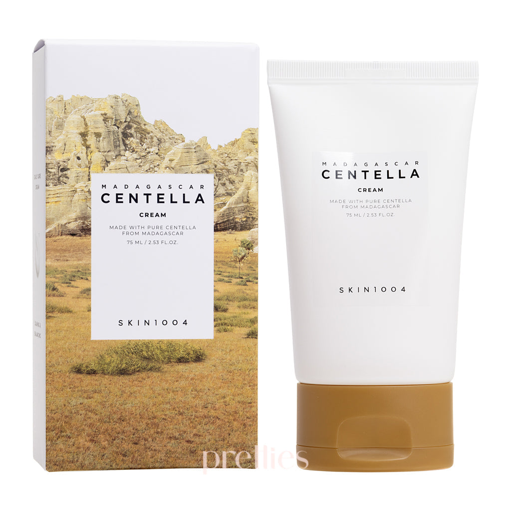 SKIN1004 Madagascar Centella Soothing Face Cream 75ml - Hydrating & Calming Moisturizer for Sensitive Skin | Perfect for Daily Skincare Routine & Post-Treatment Care