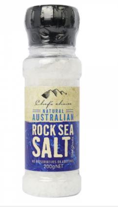 Premium Australian Rock Salt - 100% Natural, Coarse Grain, Unrefined & Rich in Minerals - Perfect for Cooking, Grilling & Gourmet Dishes