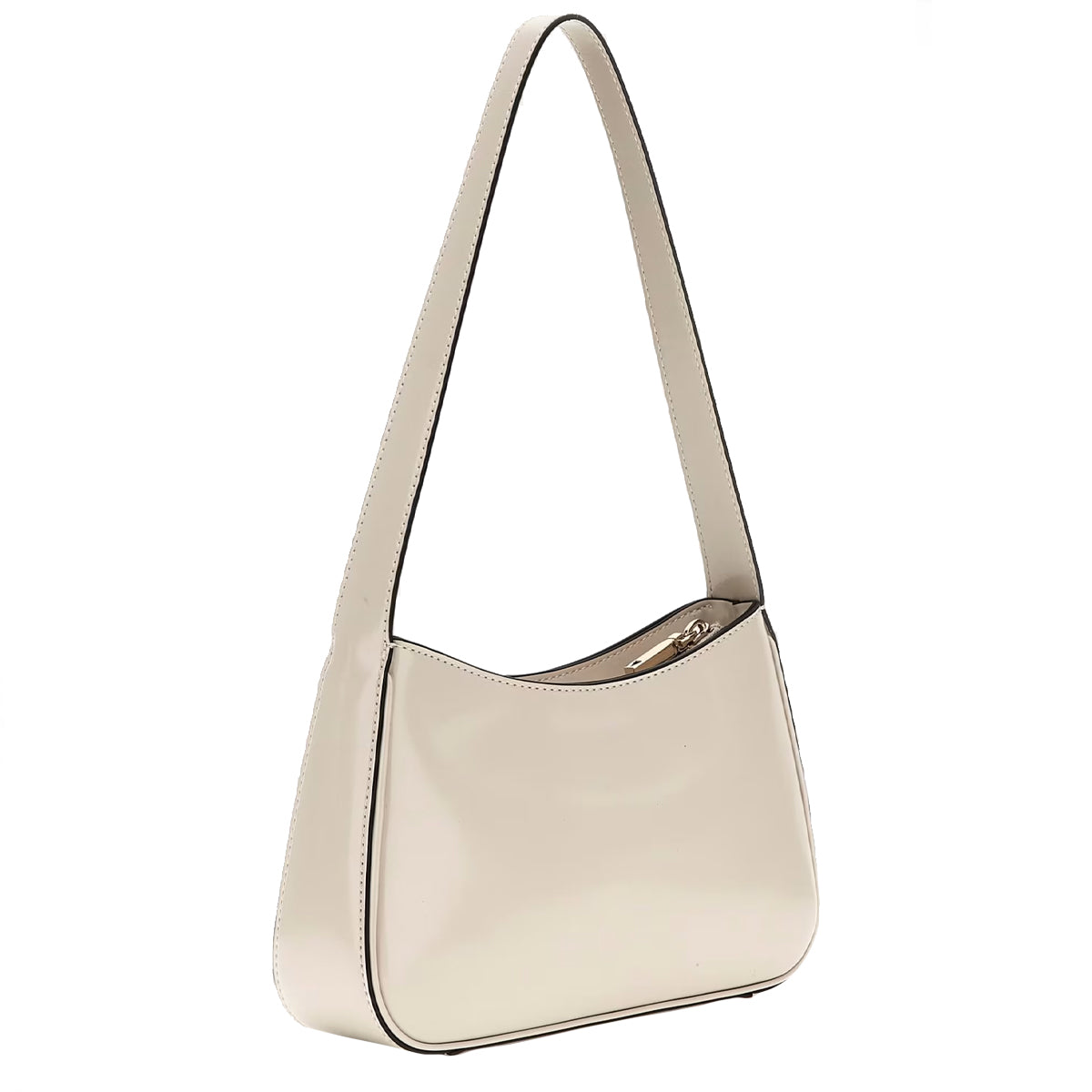 Guess Arnela Bone Shoulder Bag for Women - Stylish Crossbody Purse with Adjustable Strap, HWNG9496170 in Bone Color - Perfect for Work, Travel & Everyday Use