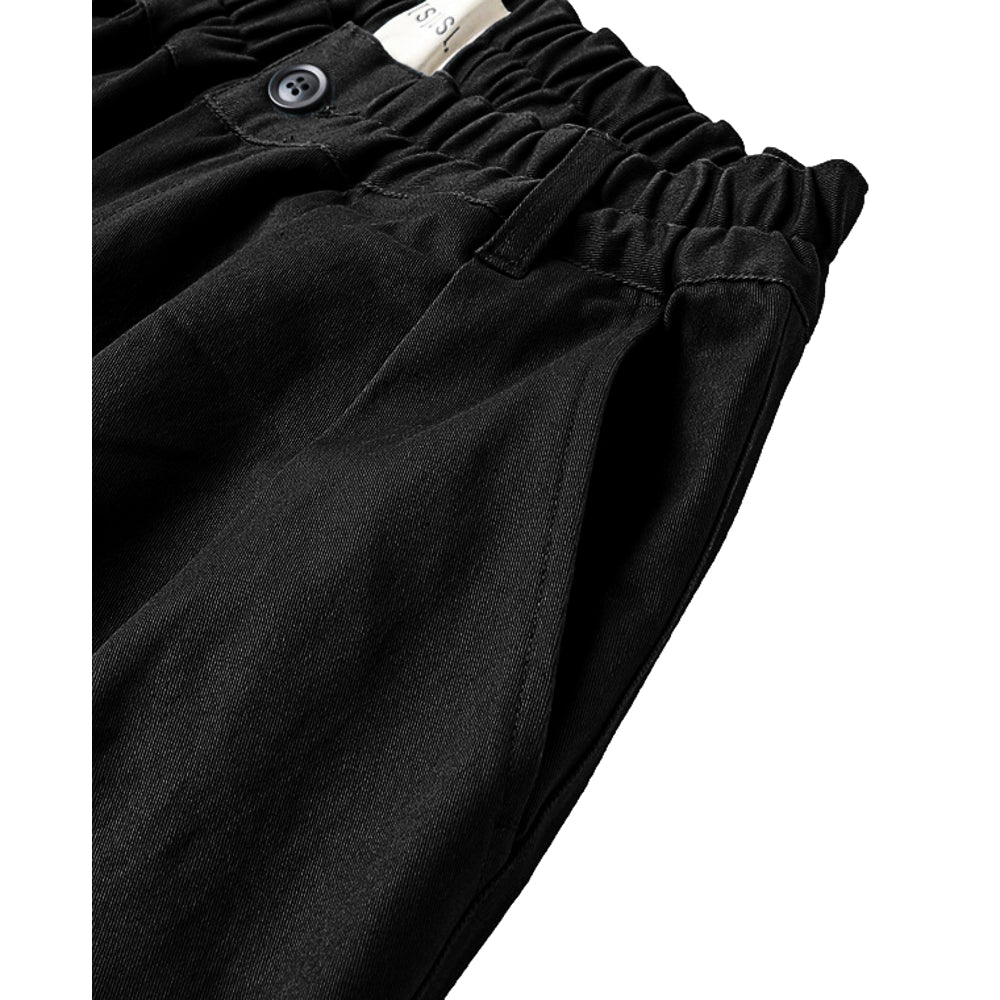 ASUSL Signature Pants for Men - Stylish Black Casual Trousers - Perfect for Work, Travel & Everyday Wear