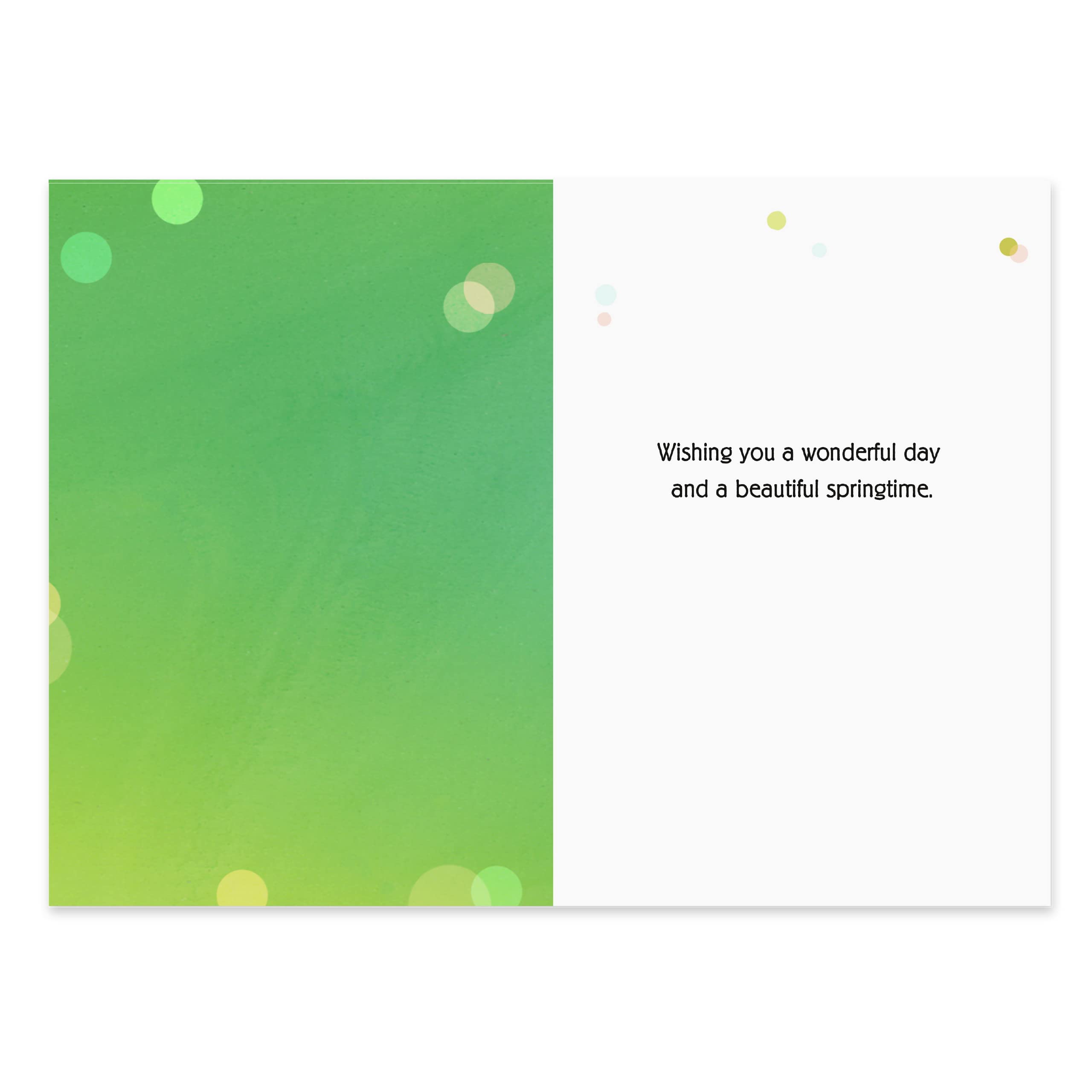 Hallmark Business St. Patrick's Day Greeting Cards - 100 Pack with Shamrock Design on Green Background - Perfect for Office Celebrations, Corporate Gifting & Bulk Business Greetings