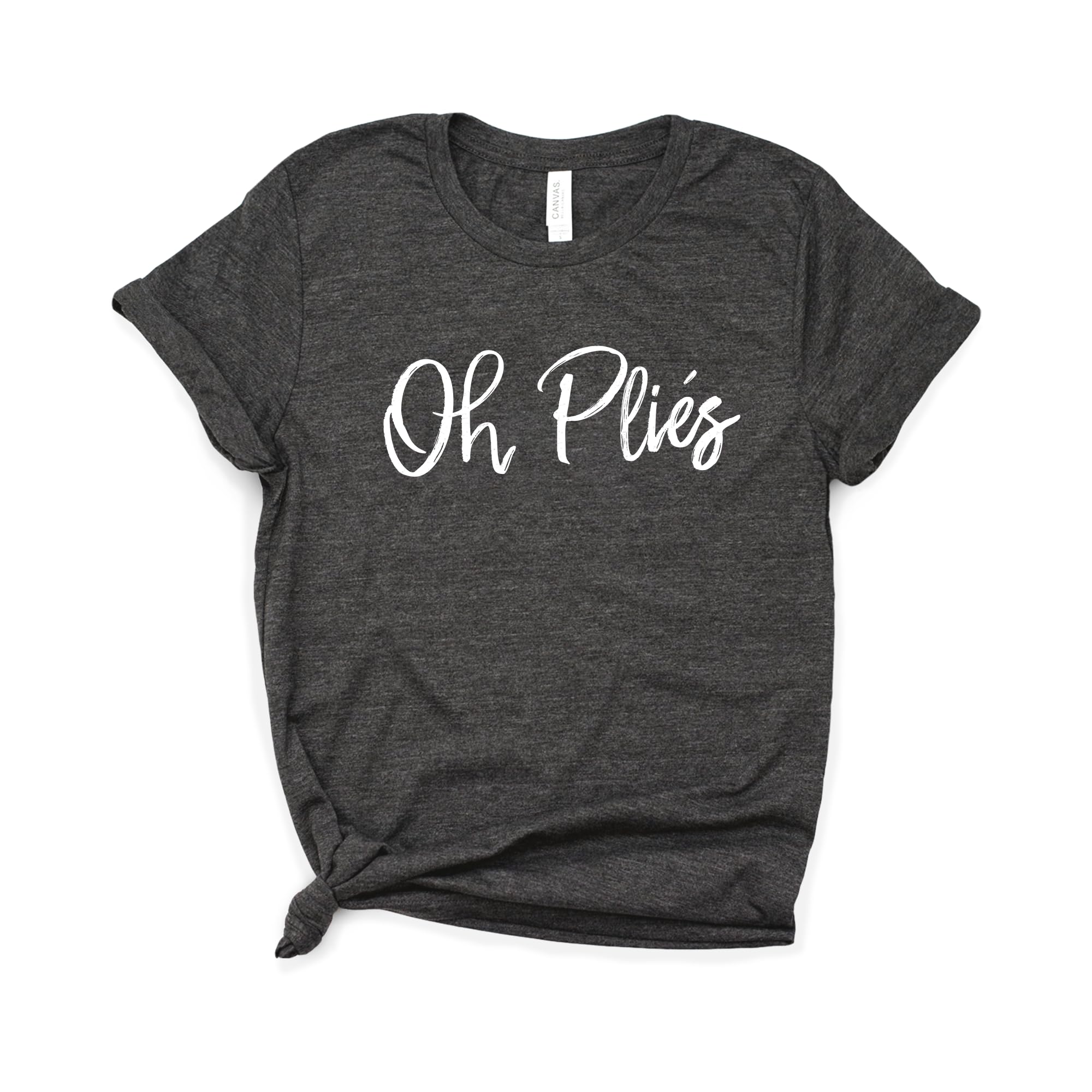 Ballet Dancer T-Shirt - Softstyle Unisex Dance Shirt for Ballerinas - Perfect Dance Class & Performance Gift - Oh Plies Dancewear for Ballet Lovers