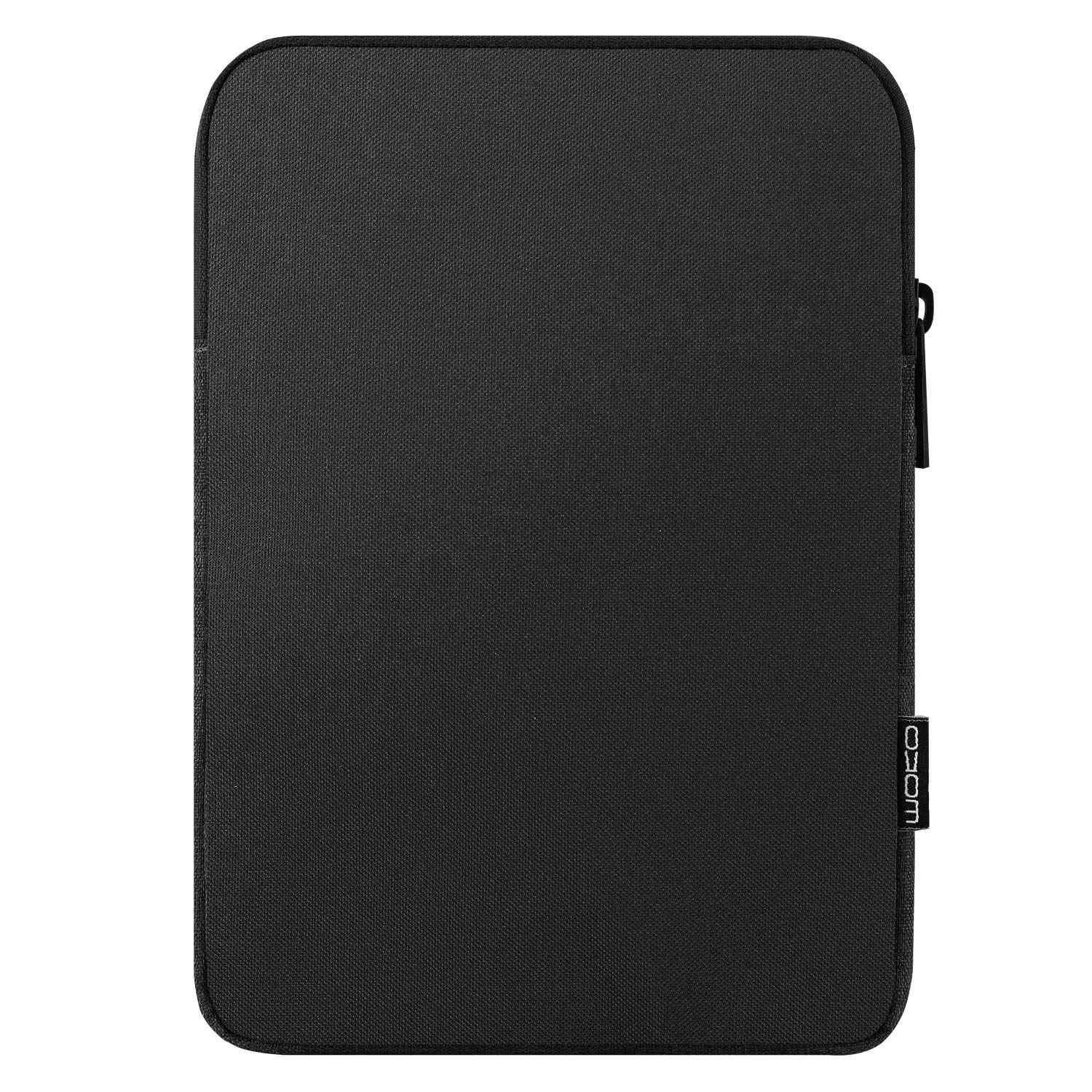 MoKo 13 Inch Tablet Sleeve Case - Compatible with iPad Air M3 2025, iPad Pro M4/Air M2 2024, iPad Pro 12.9, Galaxy Tab S8+/S9+ 12.4 - Protective Polyester Bag with Apple Pencil & Smart Keyboard Holder - Perfect for Travel, Work & School (Black)