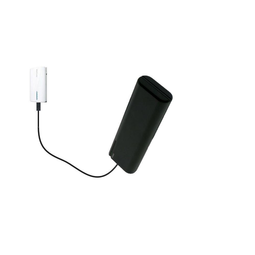 Gomadic Portable AA Battery Pack for TP-Link TL-MR3040 - 4 AA Battery Powered Emergency Charger with TipExchange Technology | Perfect for Camping, Travel & Power Outages
