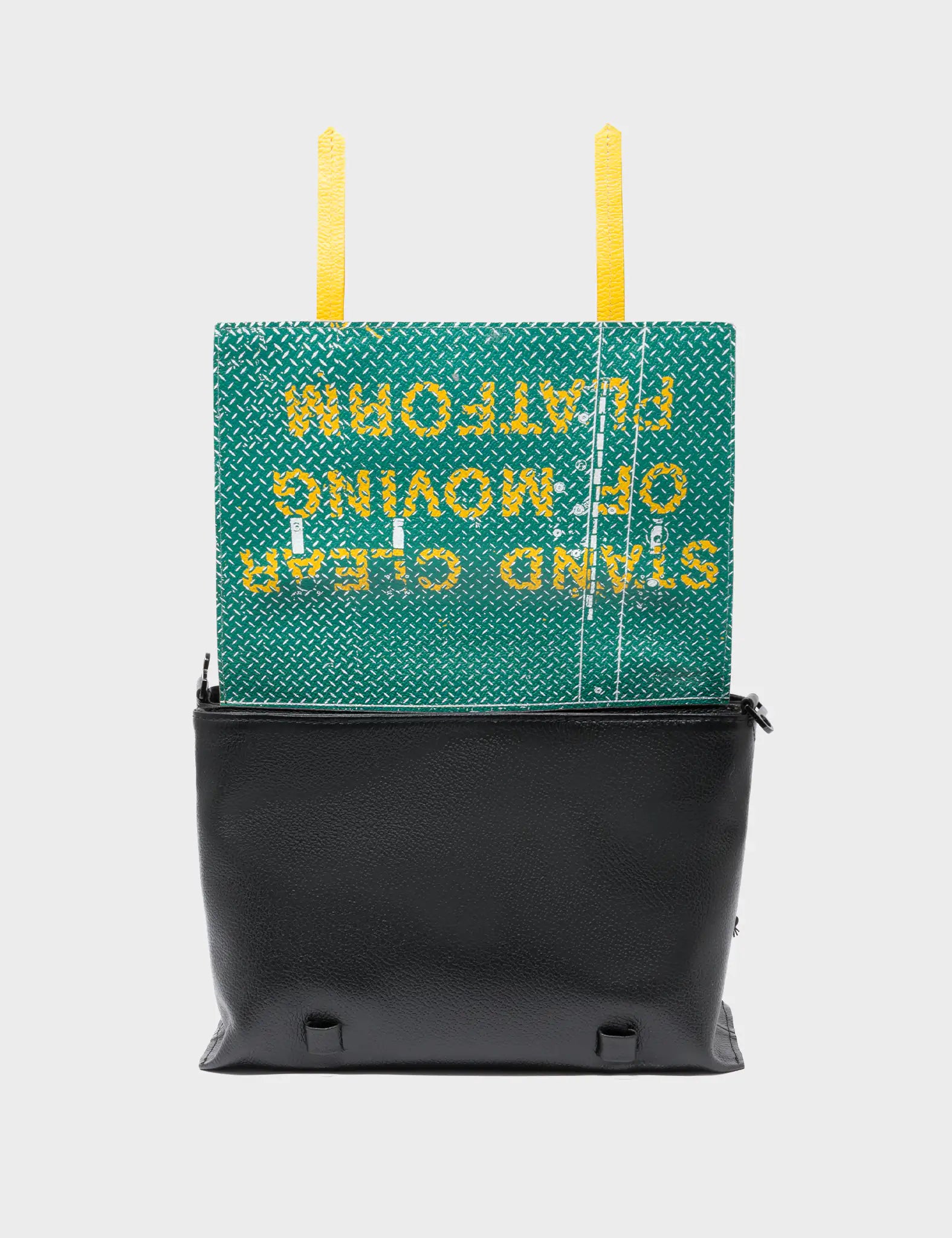 Victor Black Reversible Small Messenger Bag for Men & Women - Pigeonista Design - Perfect for Work, Travel & Everyday Use