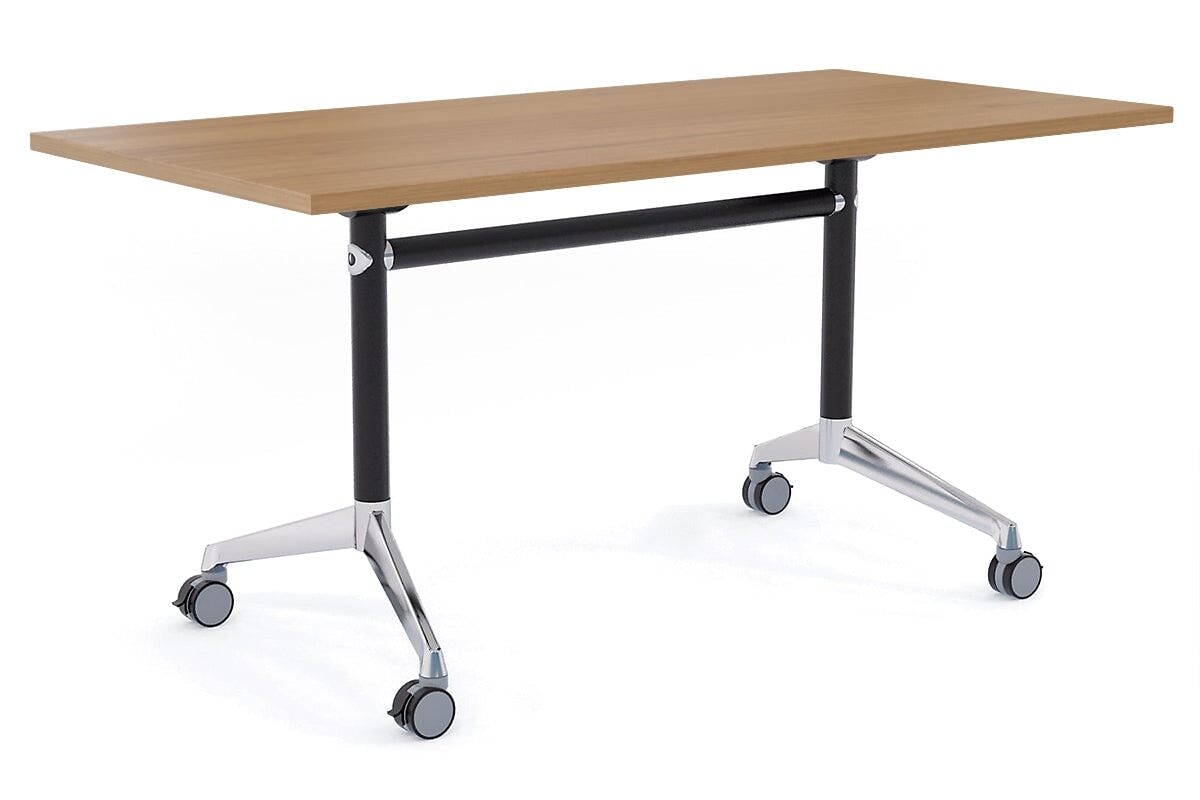 Foldable Flip Top Meeting Room Table - 1800L x 700W Blackjack Conference Table for Office, Classroom & Event Spaces
