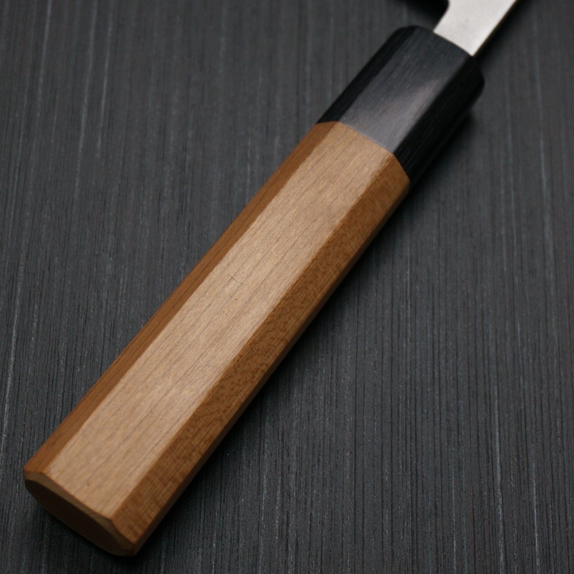 Premium Japanese Yoshimi Kato Aogami Super Nashiji Petty Knife 120mm - High Carbon Steel Kitchen Knife for Slicing, Peeling & Precision Cutting - Perfect for Chefs, Home Cooks & Fruit Carving