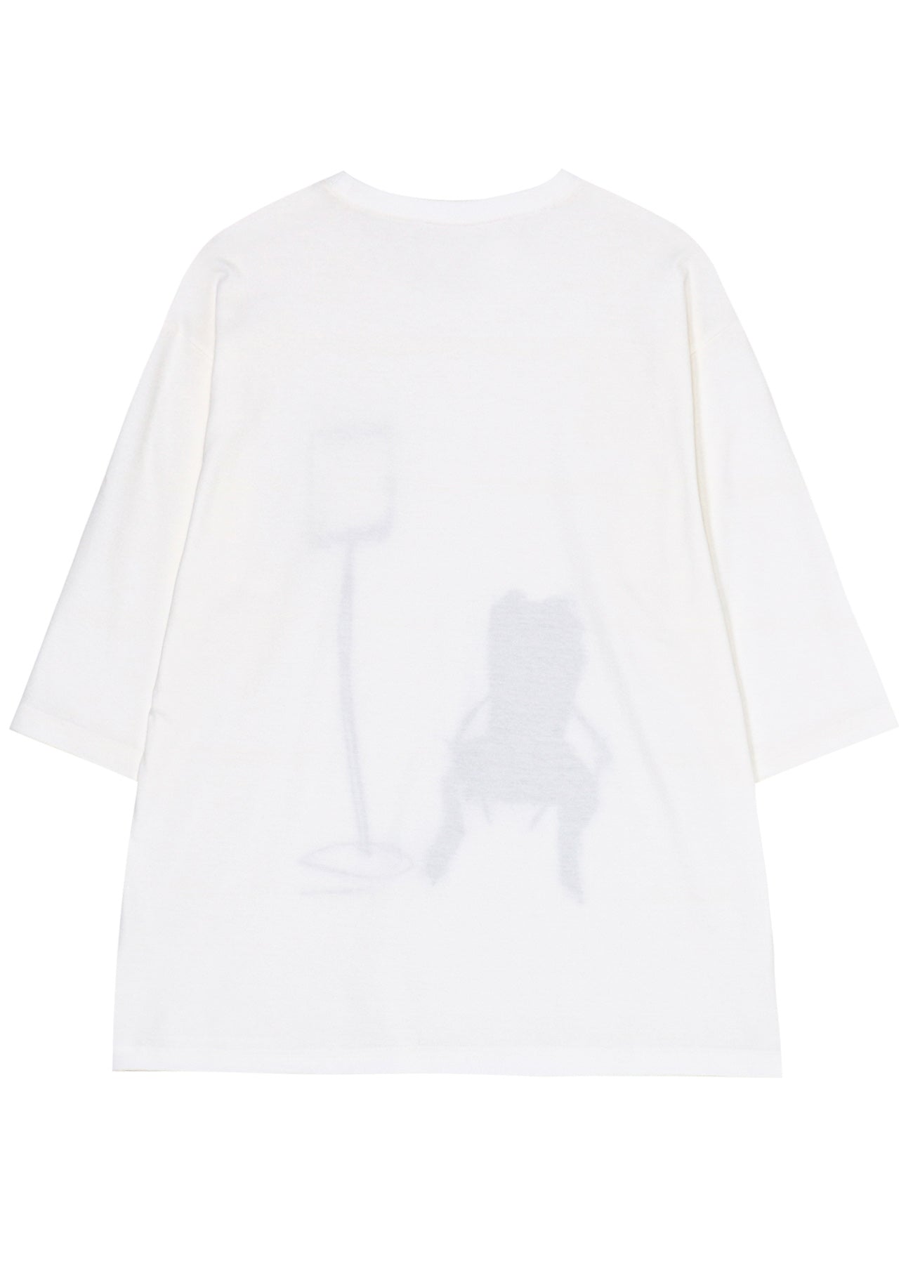 20/1 Combed Jersey Chair Print 3/4 Sleeve Shirt - Comfortable Casual Top for Office, Outings & Everyday Wear