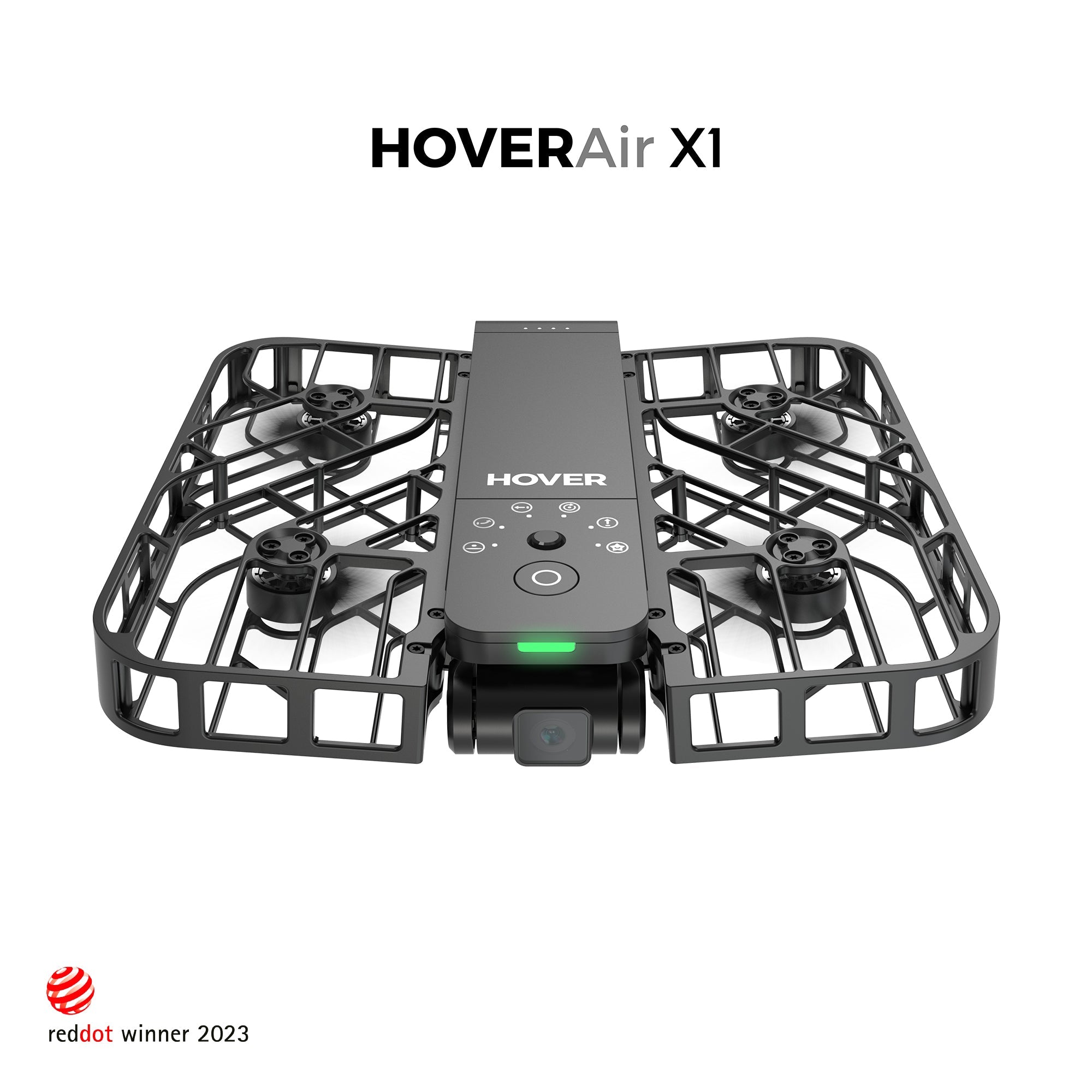 HoverAir X1 - Portable Foldable Drone with 4K Camera for Aerial Photography, Vlogging & Travel Adventures | Lightweight, Easy to Fly, Perfect for Outdoor Enthusiasts & Content Creators