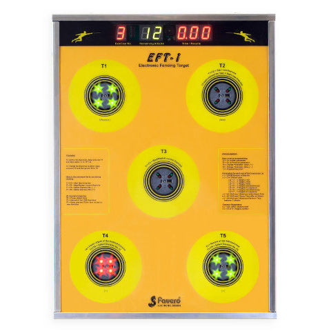Favero EFT 1 Electronic Shooting Target - Professional Training Equipment for Precision Shooting Practice | Perfect for Indoor & Outdoor Range, Hunting, and Competitive Shooting