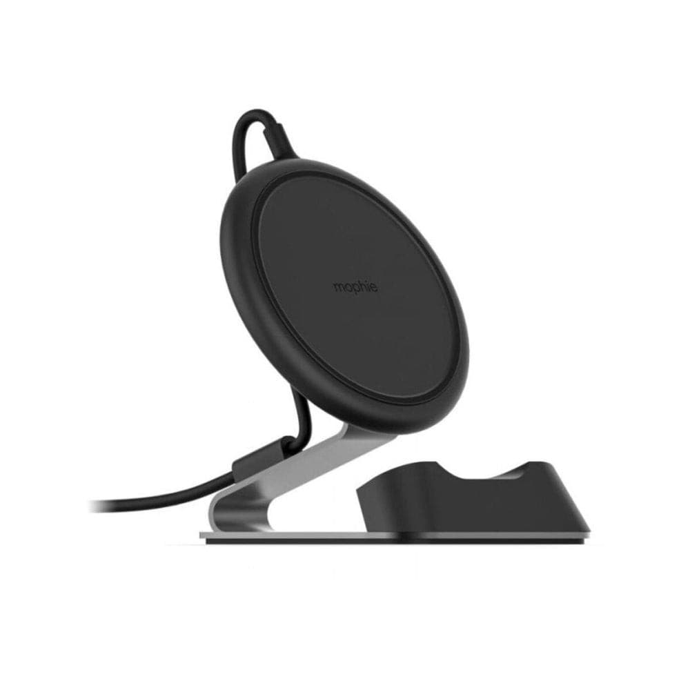 Mophie Universal Wireless Charging Stand - Fast Qi-Certified Charger for iPhone, Samsung, AirPods - Perfect for Office, Home & Nightstand Use