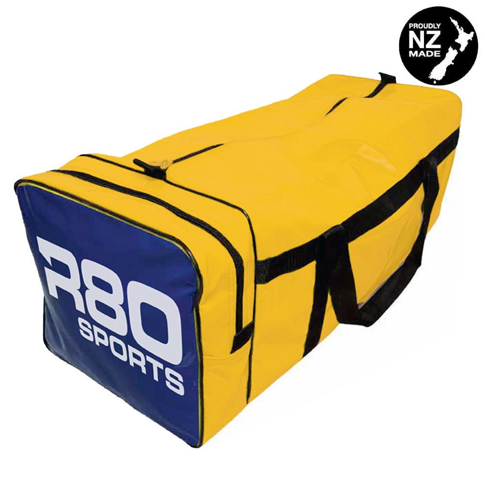 **R80 Club Kit Colors Gear Bag - Yellow with End Pocket - Perfect for Sports, Gym & Travel Accessories Storage**